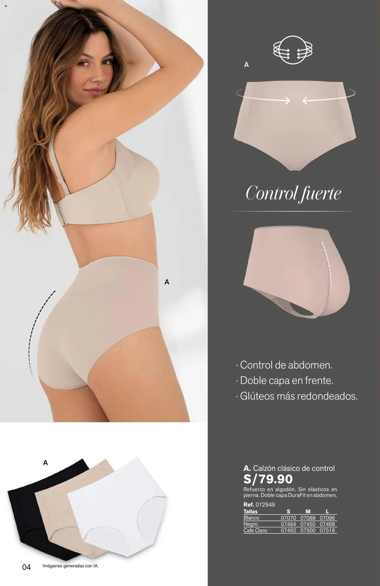 Catálogo Leonisa válido desde 24/08/2026 | Página: 4 | Productos: Café