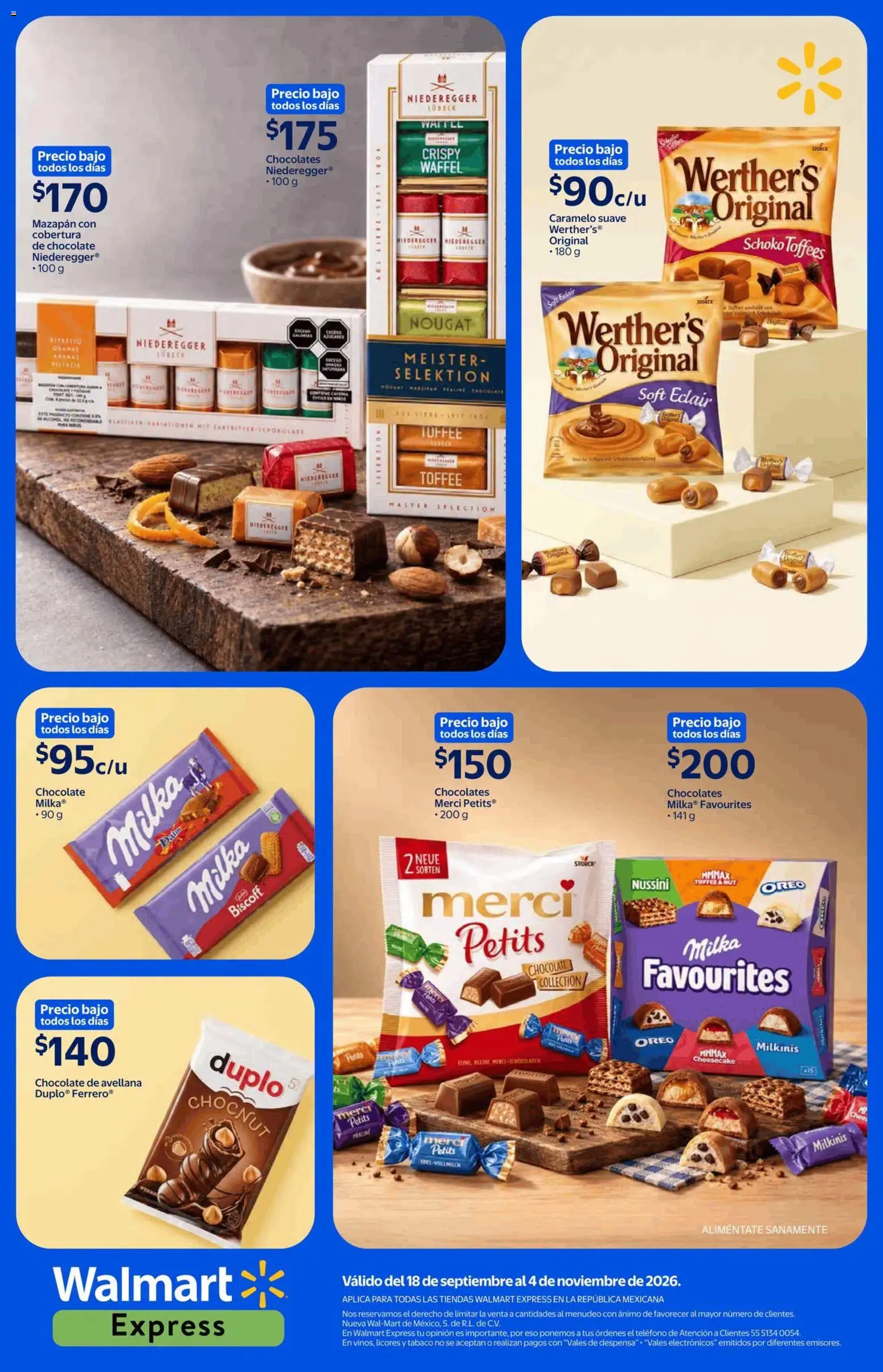 Nuevas ofertas de Walmart Express válidas en toda la República Mexicana desde el 18/09/2026. ¡Encuentra las mejores ofertas en Walmart Express folleto El poder de la tradición alemana en tu mesa! | Página: 6 | Productos: Chocolate, Despensa, Oreo, Teléfono
