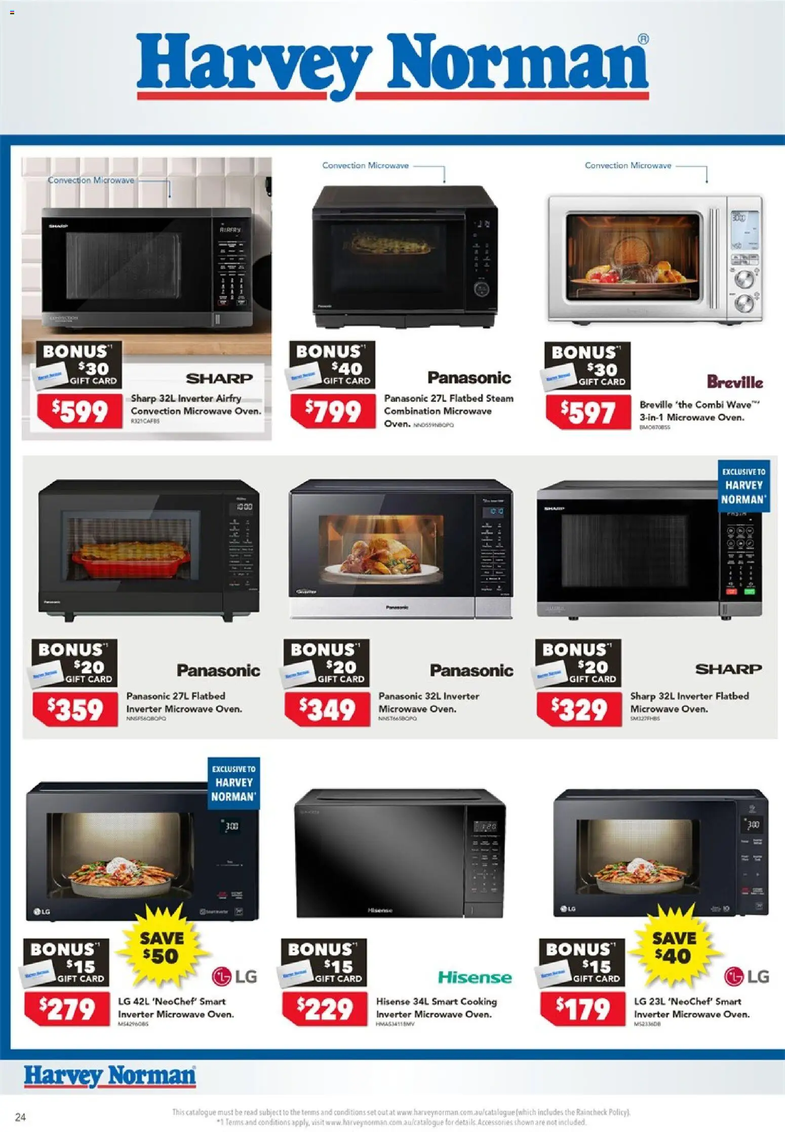 Harvey Norman catalogue - valid from 06/08/2026 | Page: 24 | Products: Accessories, Microwave