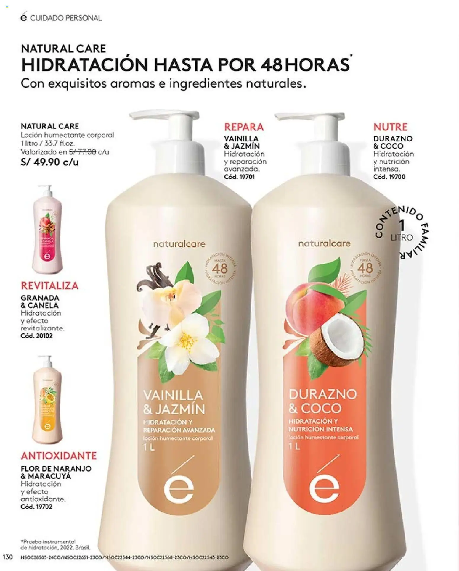 Catálogo Ésika válido desde 02/08/2026 | Página: 142 | Productos: Vainilla, Ingredientes, Coco, Granada