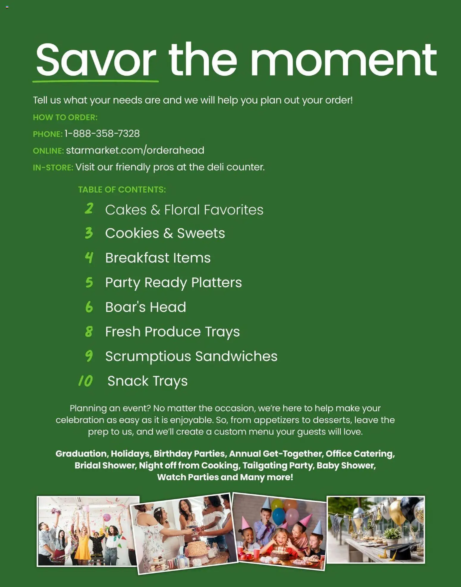 Star Market Entertaining Guide - valid from 28.11.2025 | Page: 2 | Products: Table, Vase, Phone, Watch