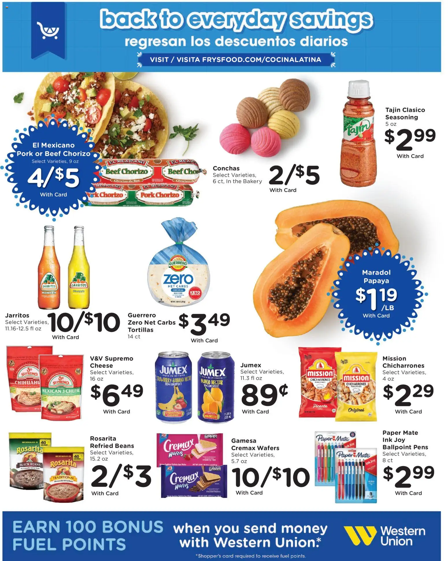 Fry's Food Weekly Ad - valid from 09/02/2026 | Page: 14 | Products: Bakery, Ink, Cheese, Pork