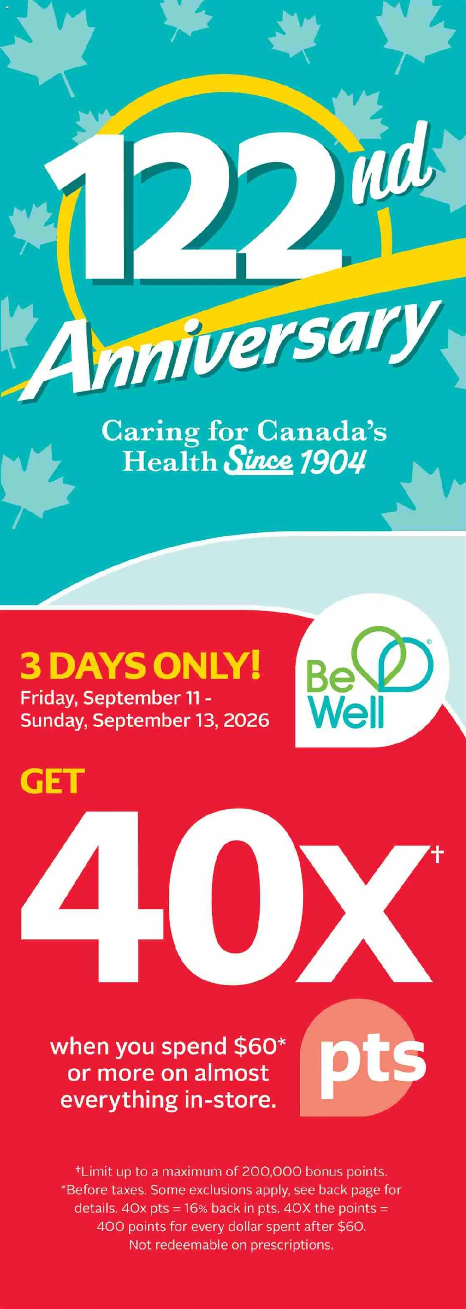 Rexall flyer valid from Sep 11, 2026 | Page: 8
