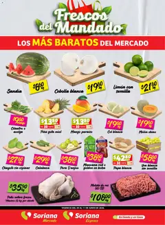 Vista previa de Soriana Frescos del Mandado Mercado: Tamaulipas, nuevo folleto de la tienda, válido en México a partir del 09.06.2026