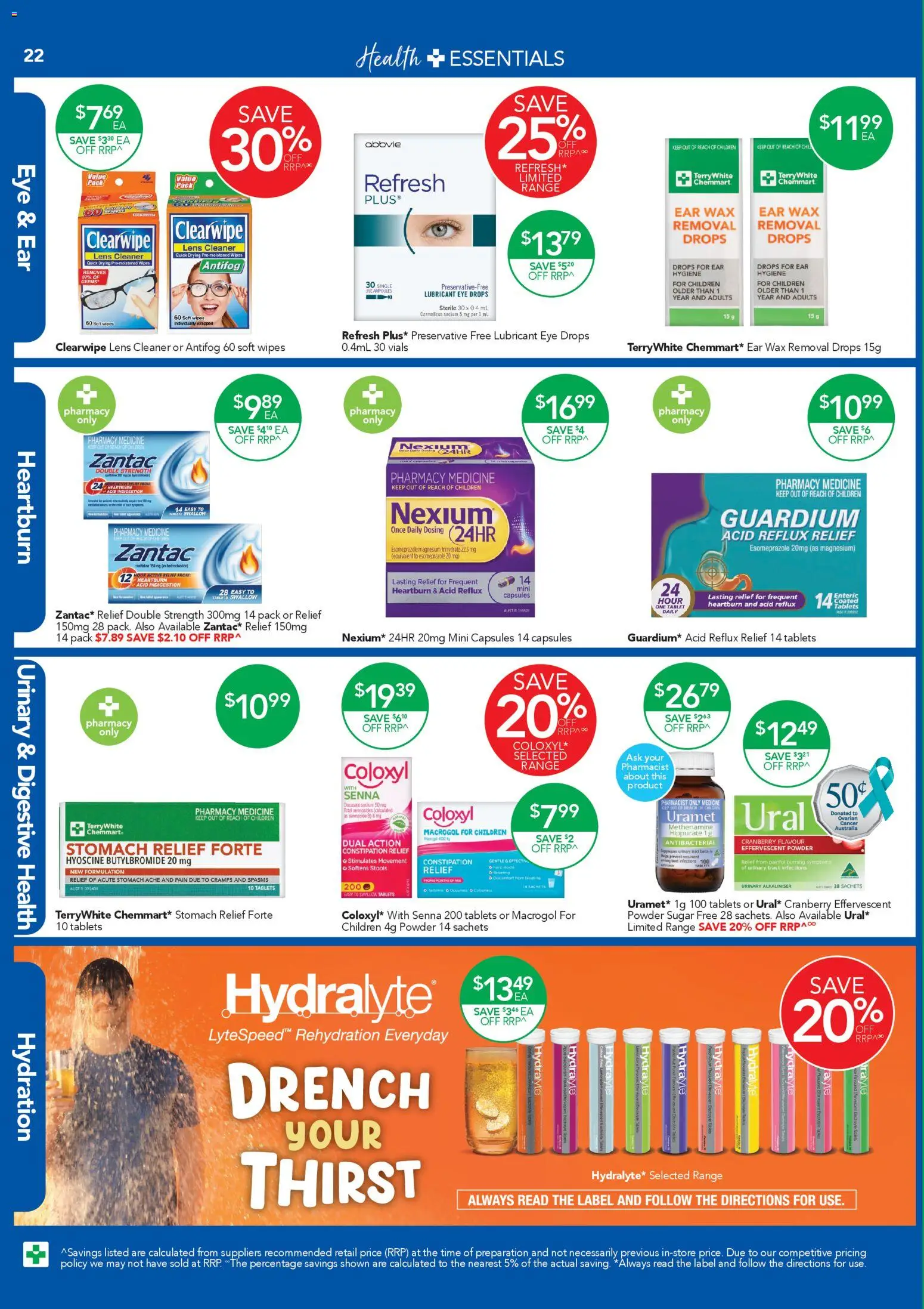 Terry White catalogue - valid from 16.04.2026 | Page: 22 | Products: Powder, Cleaner, Sugar, Tablet