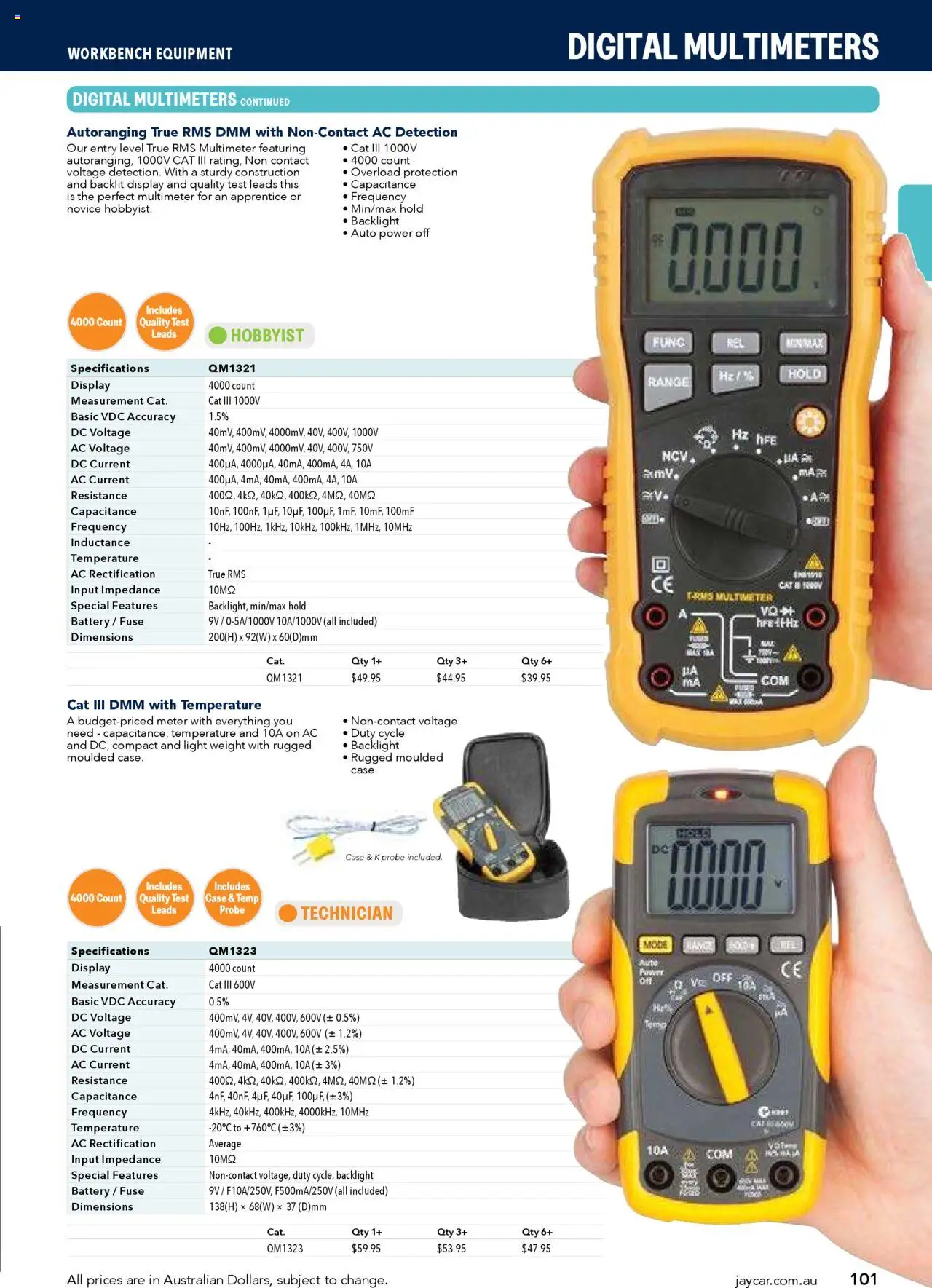 Jaycar catalogue - valid from 09.07.2025 | Page: 101 | Products: Battery, Light, Digital, Case