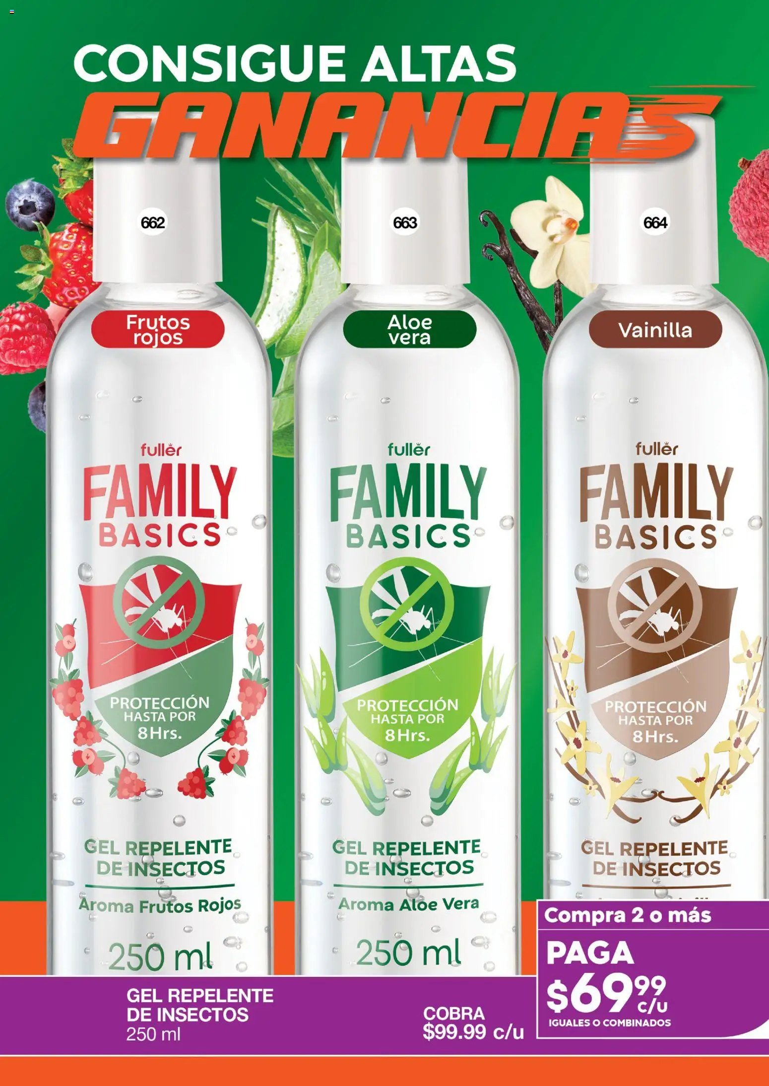 Nuevas ofertas de Fuller válidas en toda la República Mexicana desde el 24/06/2026. ¡Encuentra las mejores ofertas en Fuller Gana Mas 6 2026! | Página: 32 | Productos: Repelente