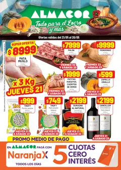 Vista previa Almacor catálogo válido desde el 21.05.2026