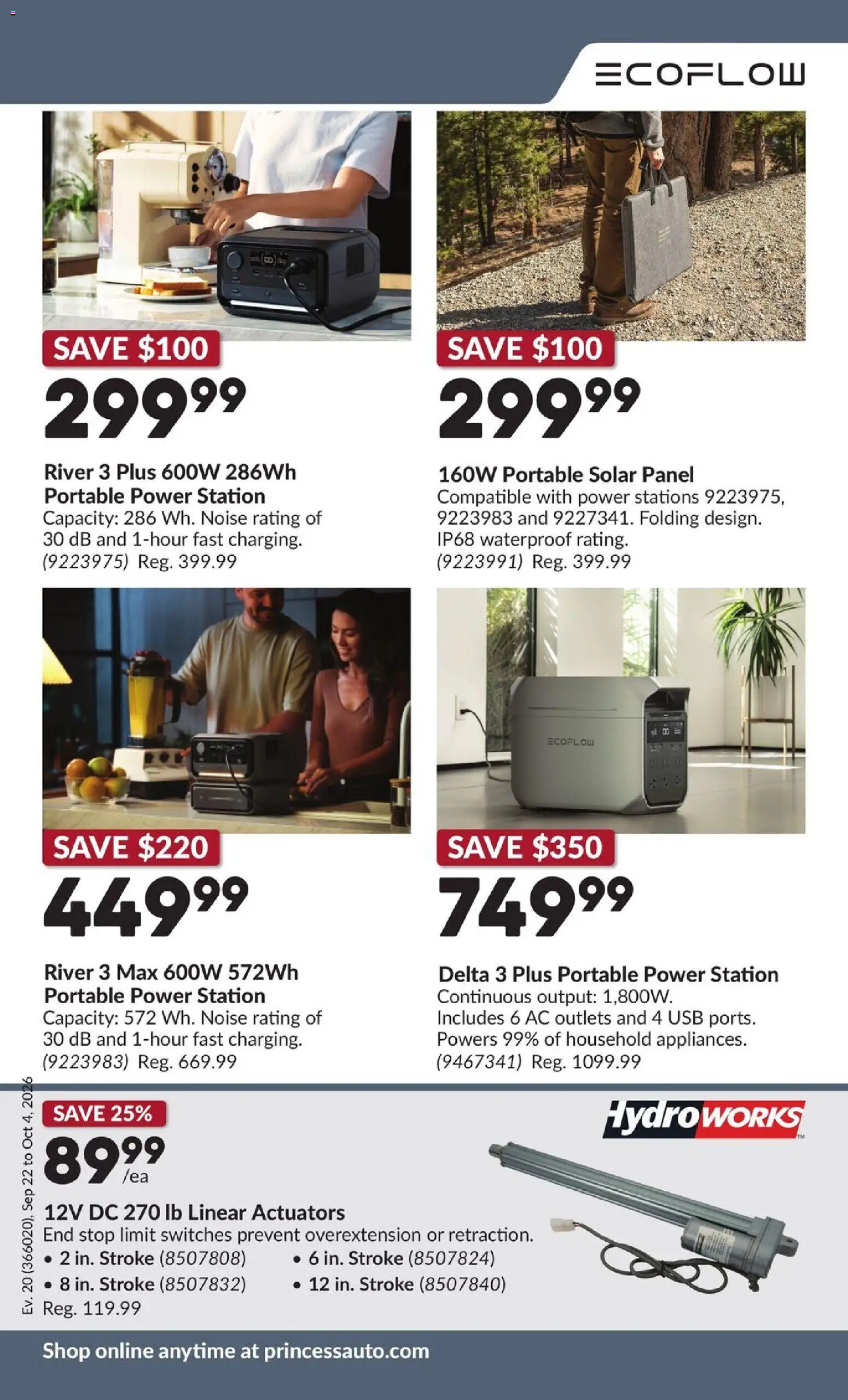 Princess Auto flyer valid from Sep 22, 2026 | Page: 10