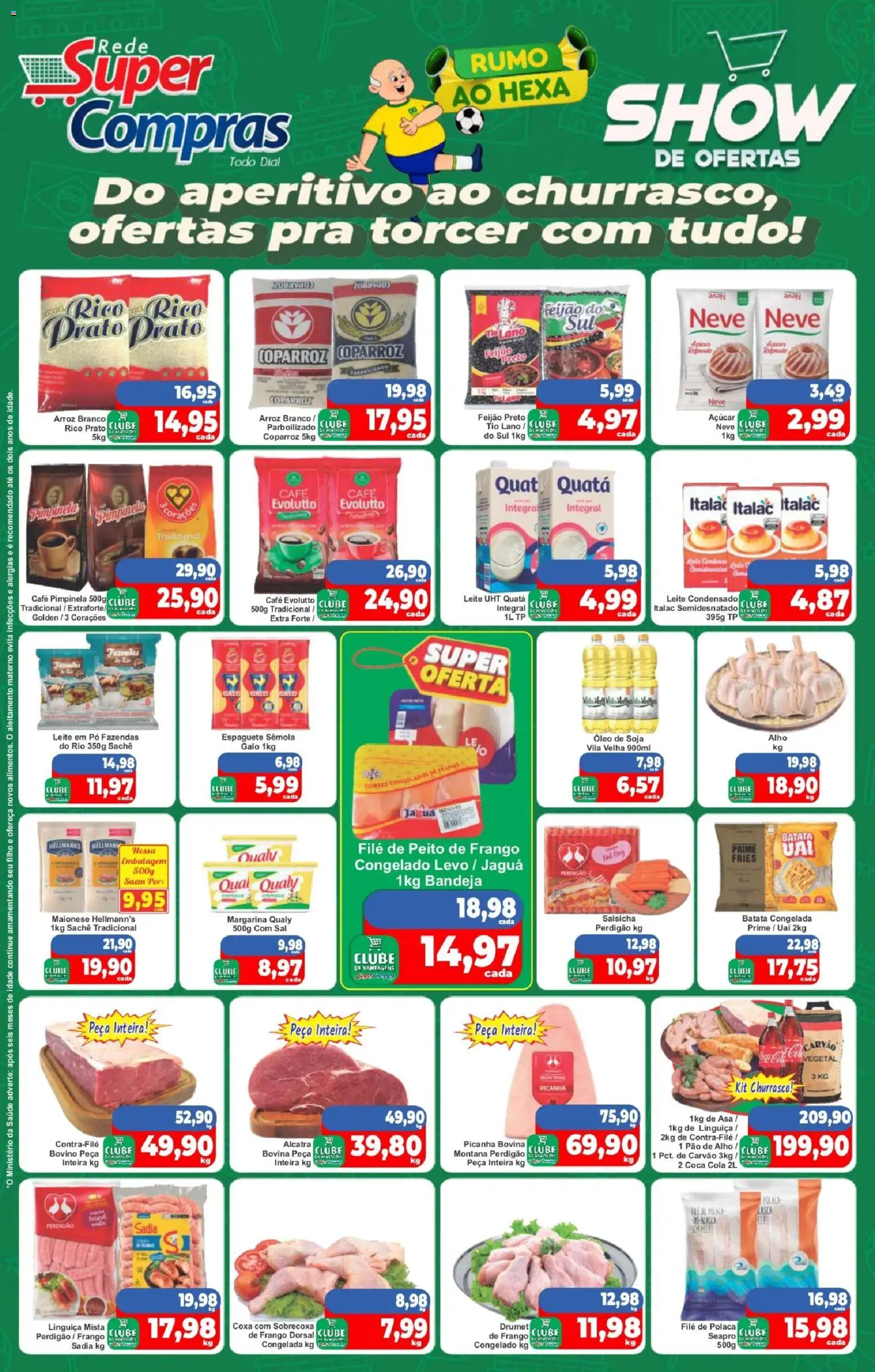 Rede Super Compras Folheto - válido de 19.06.2026 | Página: 1