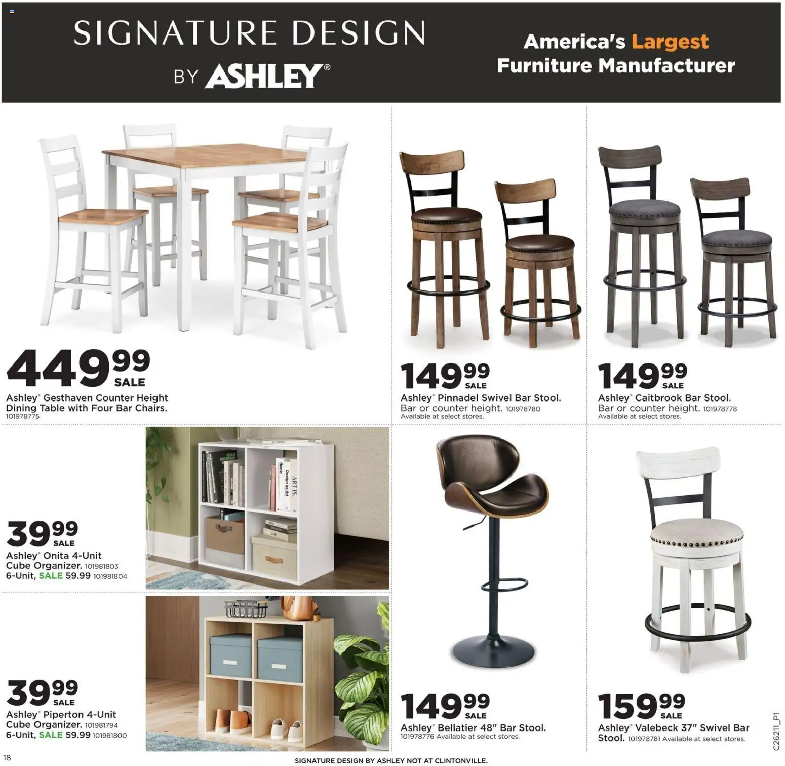 Mills Fleet Farm Weekly Ad - valid from 18.05.2026 | Page: 22 | Products: Table, Swivel