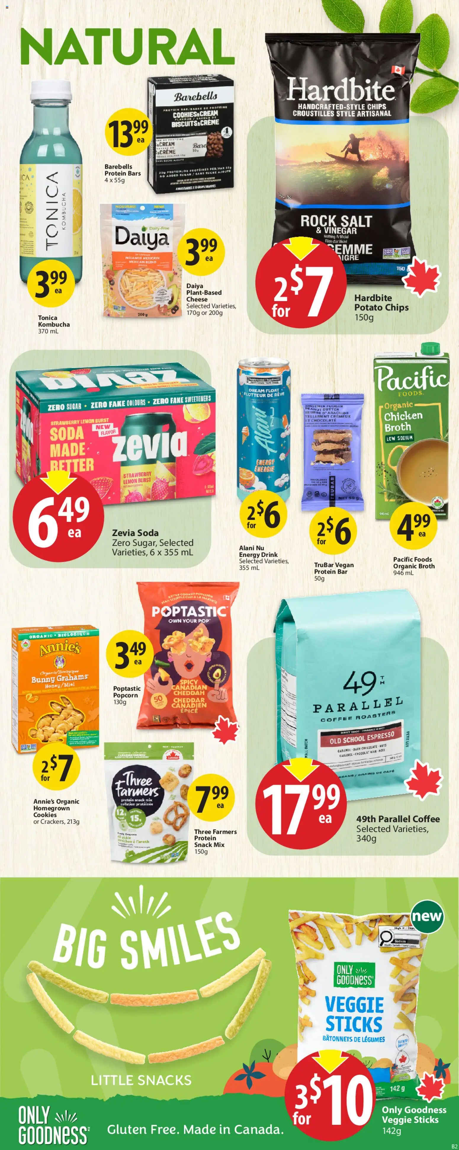 Save on foods flyer valid from 14.05.2026 | Page: 27 | Products: Chips, Butter, Coffee, Chicken