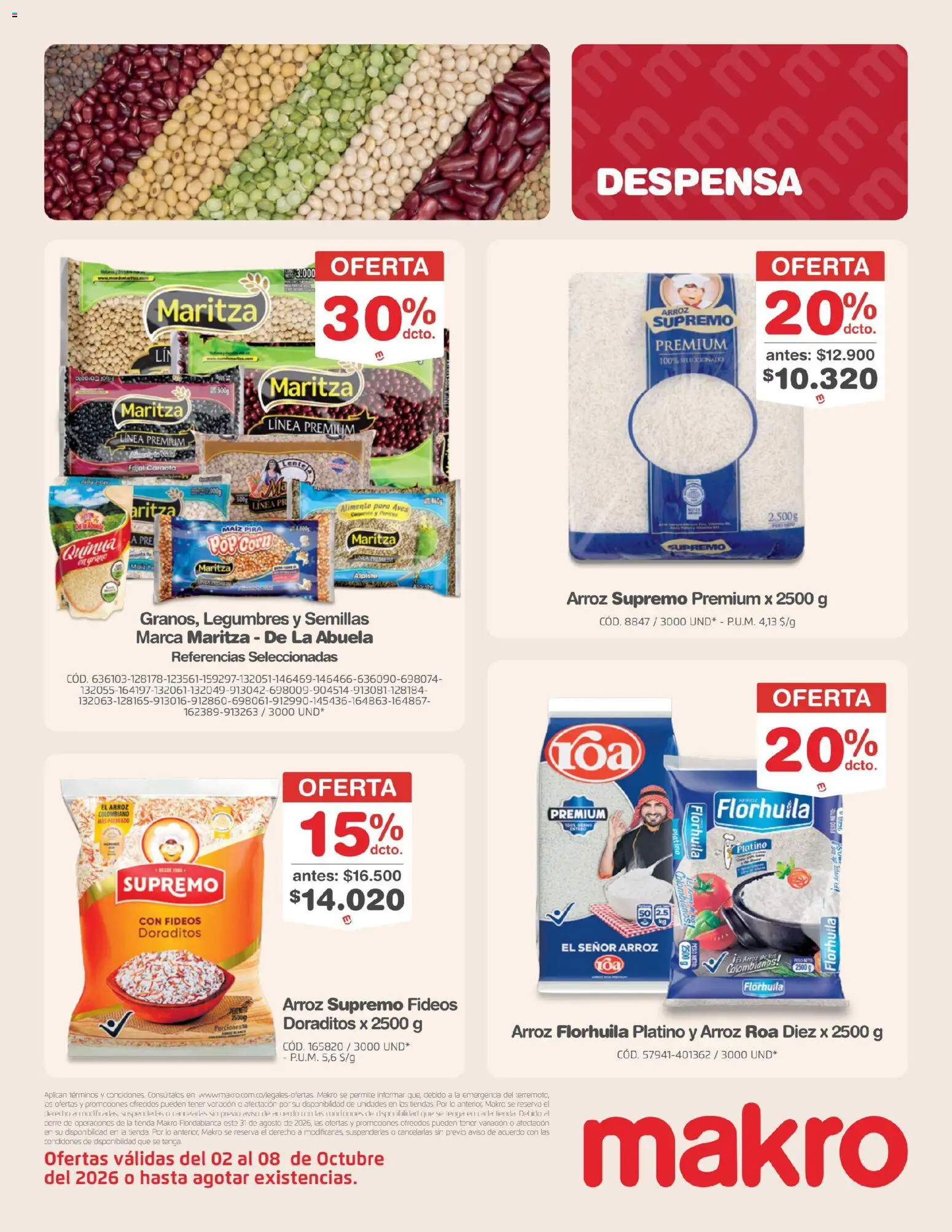 Makro revista - valida desde el 02/10/2026 | Página: 2