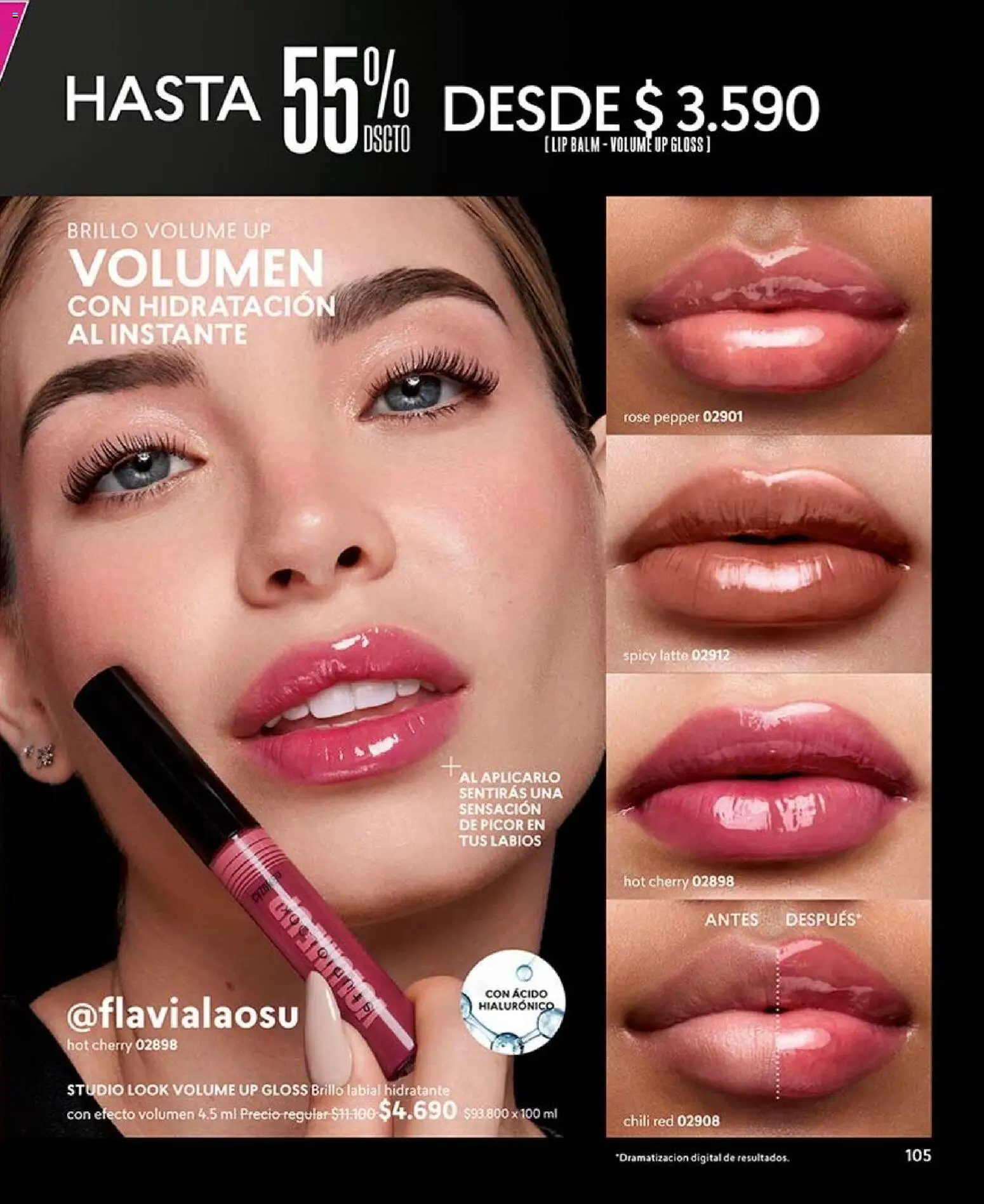 Catálogo CyZone Campaña 13 │ válido desde el 25.07.2026 | Página: 117 | Productos: Brillo, Labial