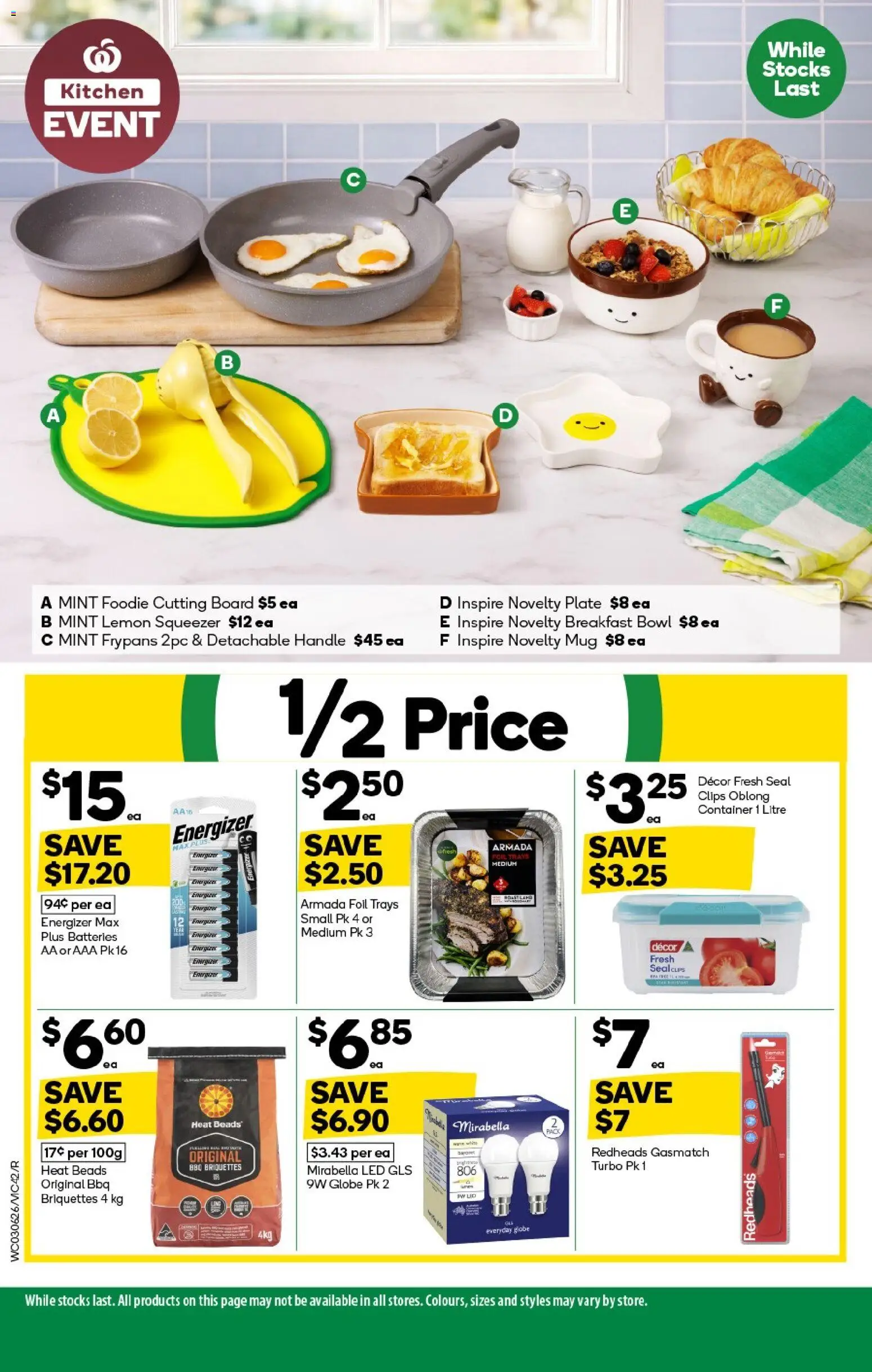 Woolworths catalogue - valid from 03.06.2026 | Page: 42 | Products: Decor, Novelty, Batteries, Clips