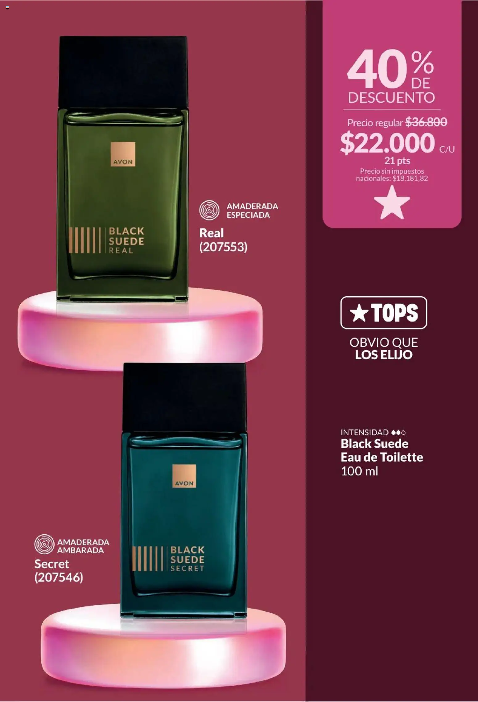 Catálogo AVON Campaña 4/2026 │ válido desde el 01/04/2026 | Página: 79 | Productos: Eau de toilette