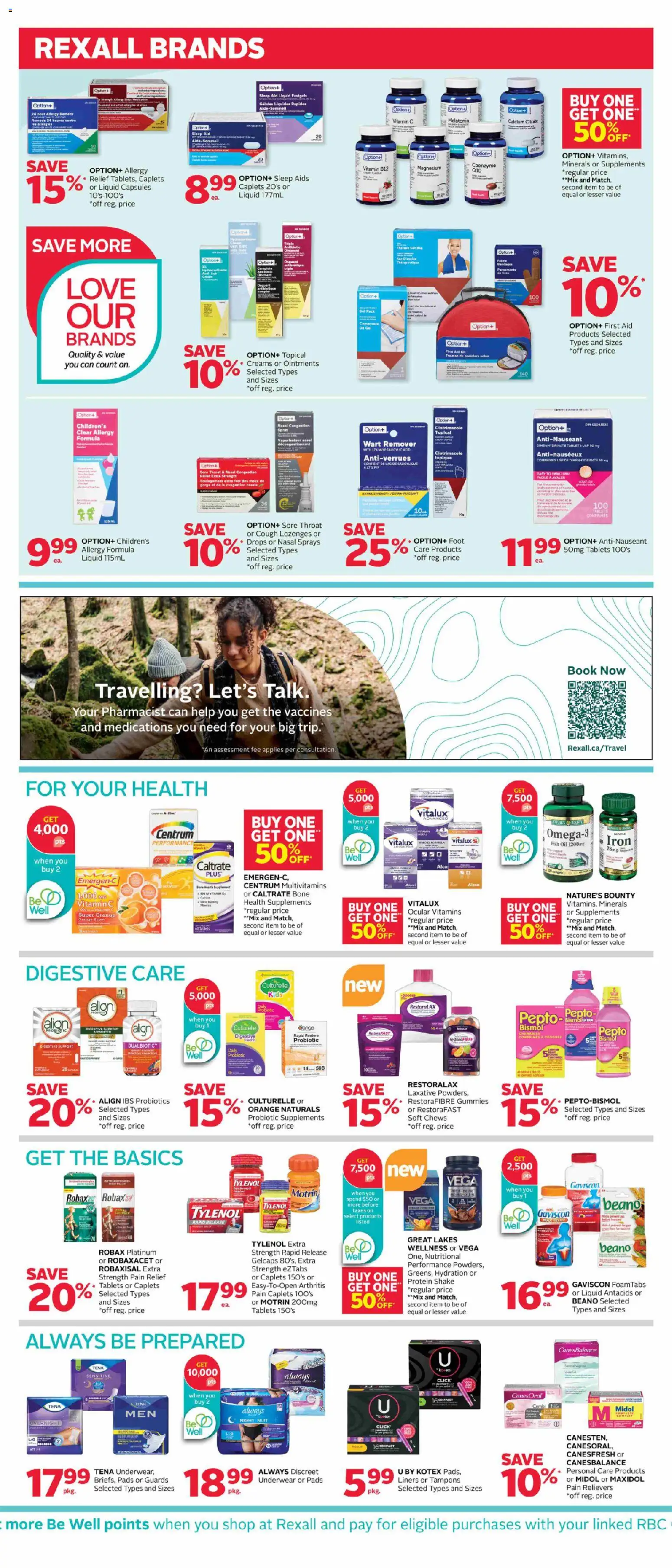 Rexall flyer valid from 15.05.2026 | Page: 7 | Products: Fish, Iron, Oil, Underwear