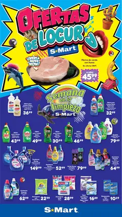 Vista previa de S-Mart folleto Ofertas de feria Matamoros, Nuevo Laredo, Reynosa, nuevo folleto de la tienda, válido en México a partir del 29/09/2026