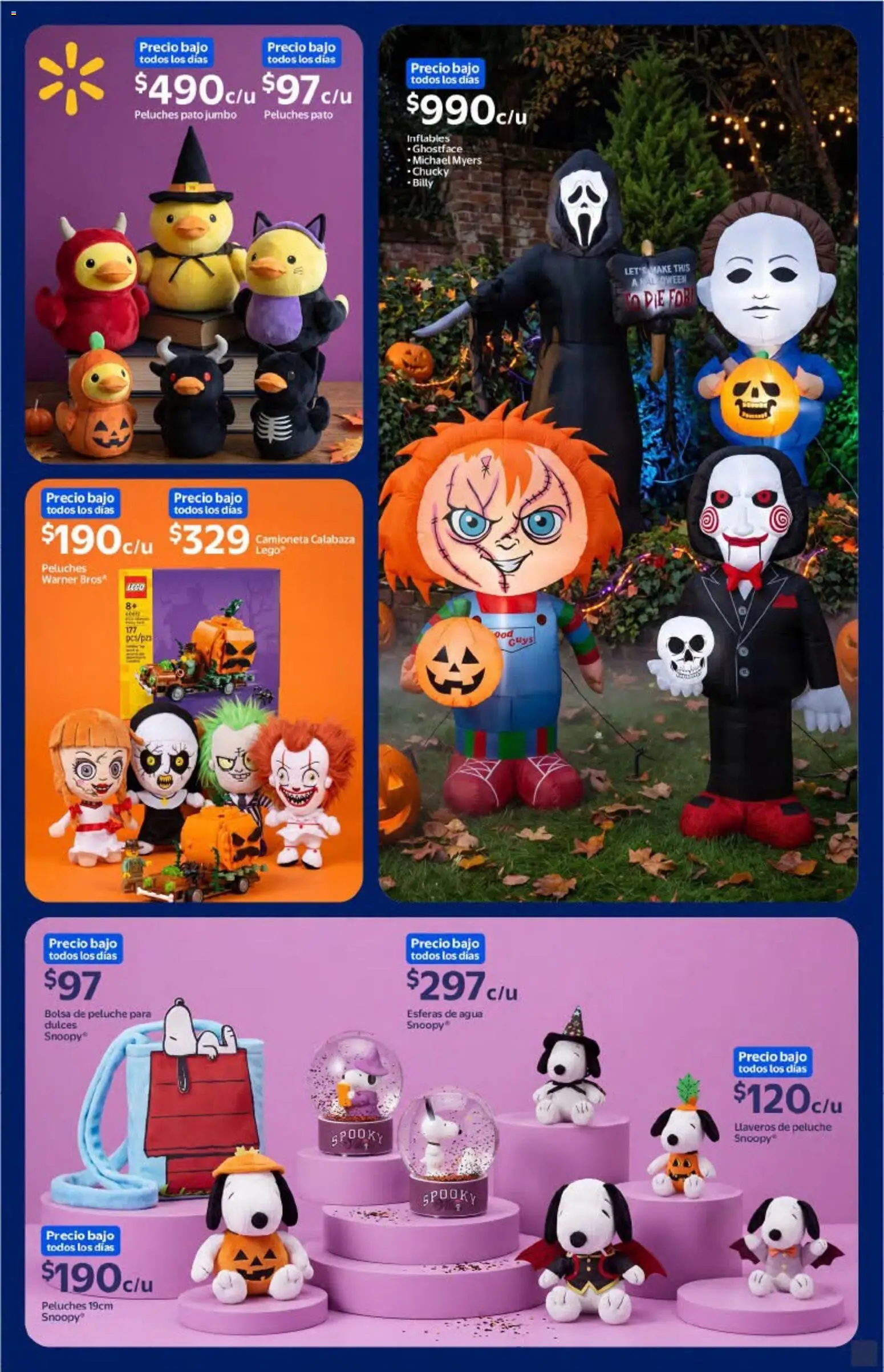 Nuevas ofertas de Walmart válidas en toda la República Mexicana desde el 01/10/2026. ¡Encuentra las mejores ofertas en Walmart folleto Halloween! | Página: 19