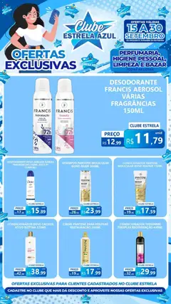 Estrela Azul ofertas Clube Perfumaria - Pré-Visualização do folheto da loja Estrela Azul, válido de 15/09/2026