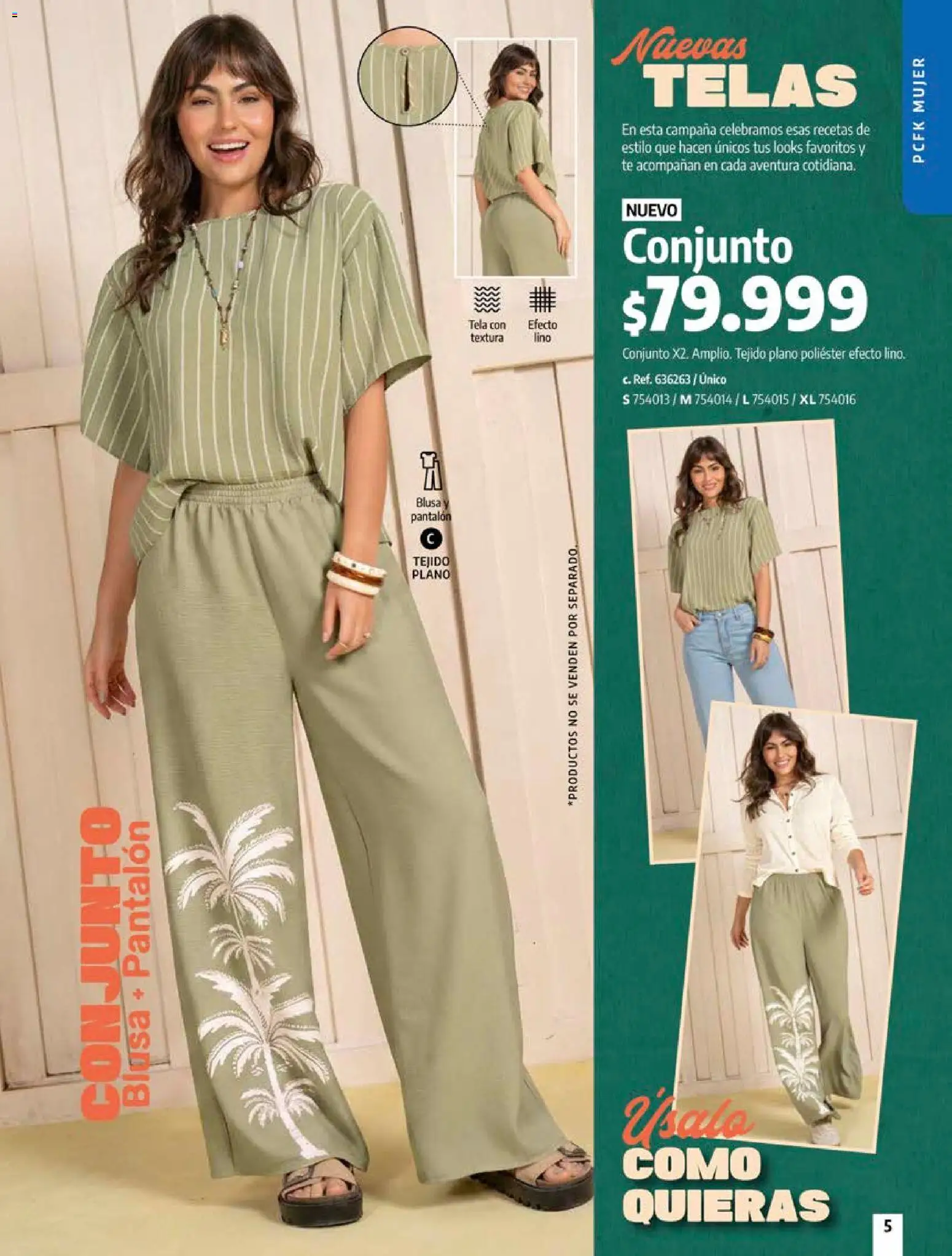 Pacifika revista - valida desde el 18/09/2026 | Página: 5 | Productos: Té, Conjunto, Blusa