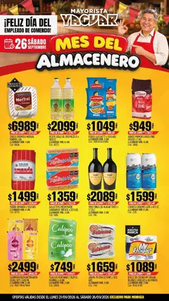 Vista previa Yaguar - Oferta Semanal Mendoza válido desde el 21/09/2026