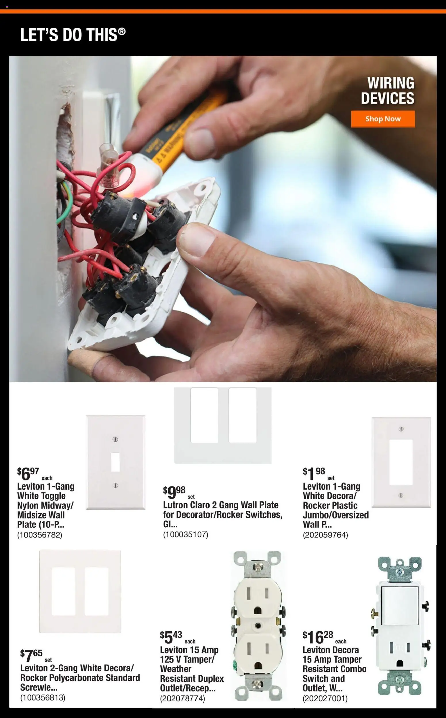 Home Depot Shop Pro Ad - valid from 06/29/2026 | Page: 4 | Products: Tamper, Switch