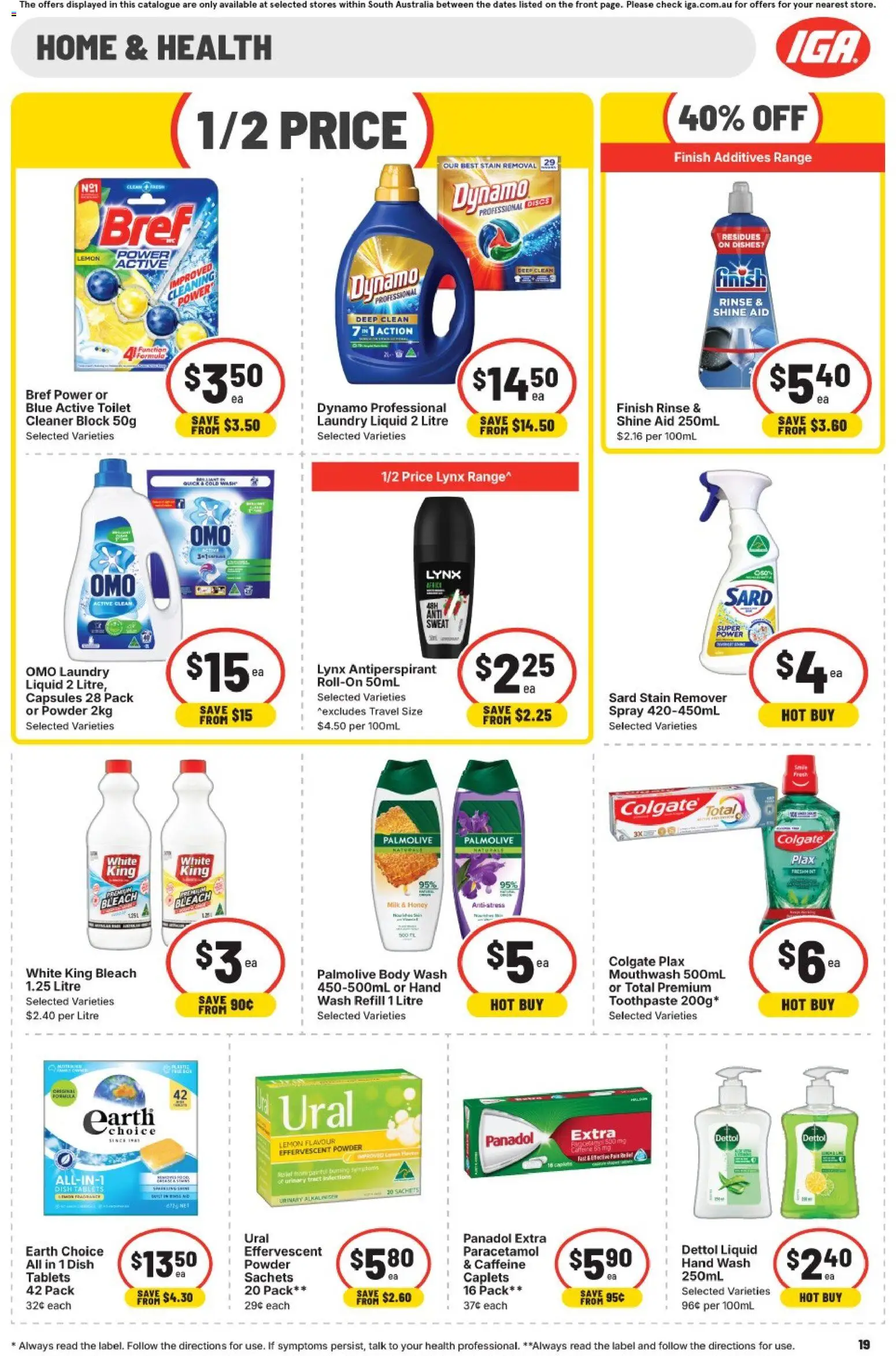 IGA catalogue - valid from 27.05.2026 | Page: 15 | Products: Toilet, Powder, Cleaner, Milk