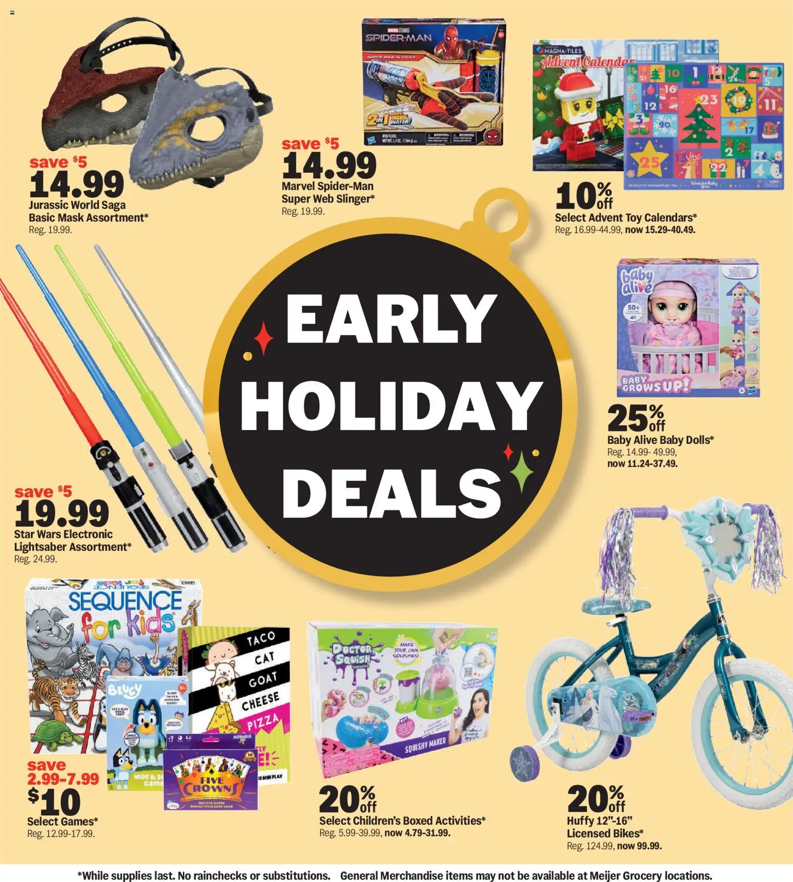 Meijer Early Holiday Deals - valid from 10/14/2026 | Page: 2