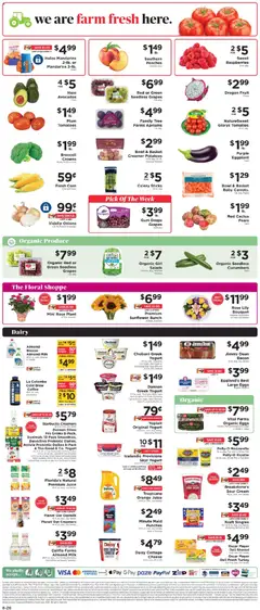 Preview of ShopRite weekly ads valid from 07/12/2026 | Page: 11 | Products: Corn, Cheese, Cucumbers, Bag