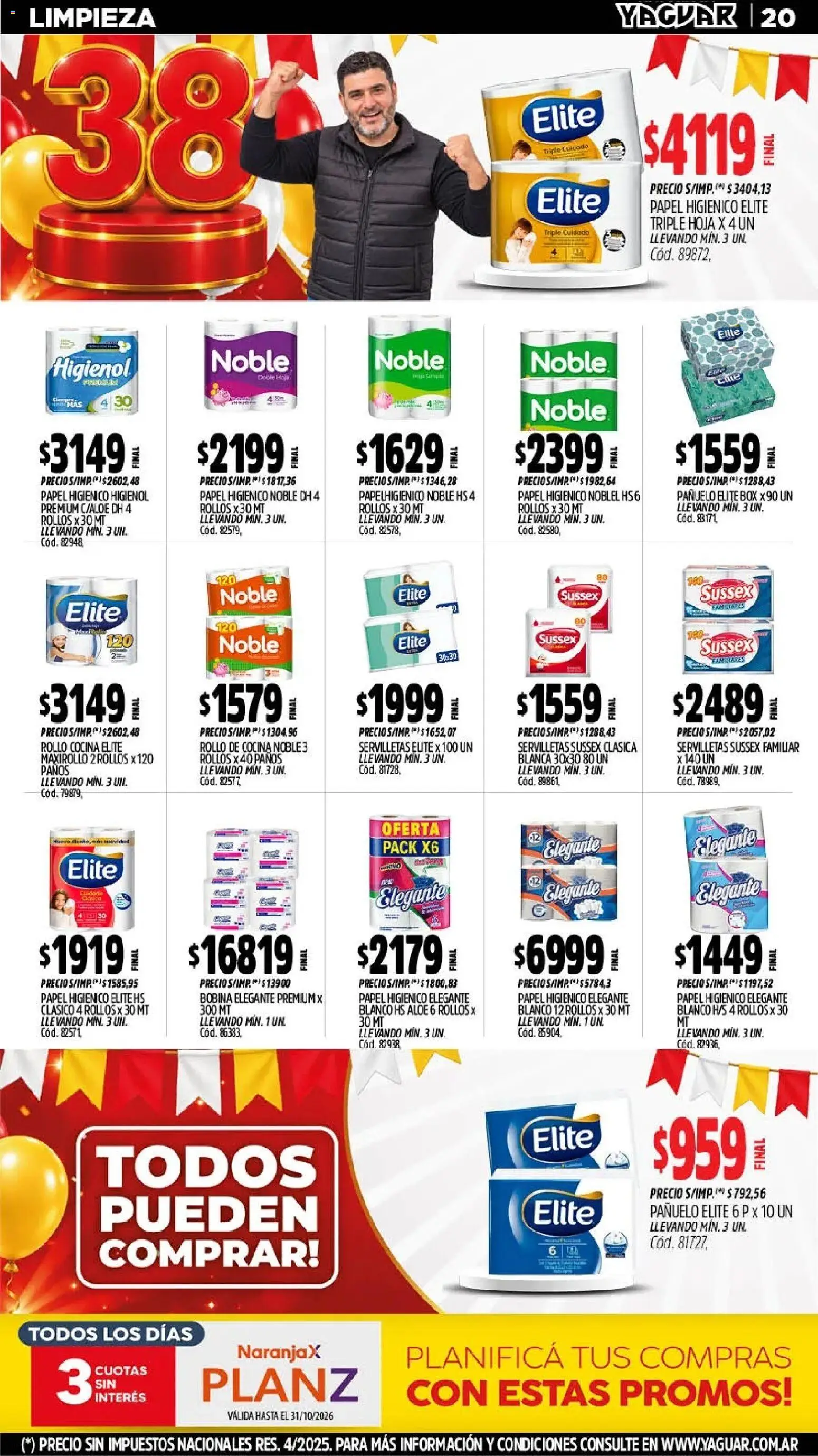 Yaguar - Oferta Semanal Mar del Plata │ válido desde el 12/10/2026 | Página: 22