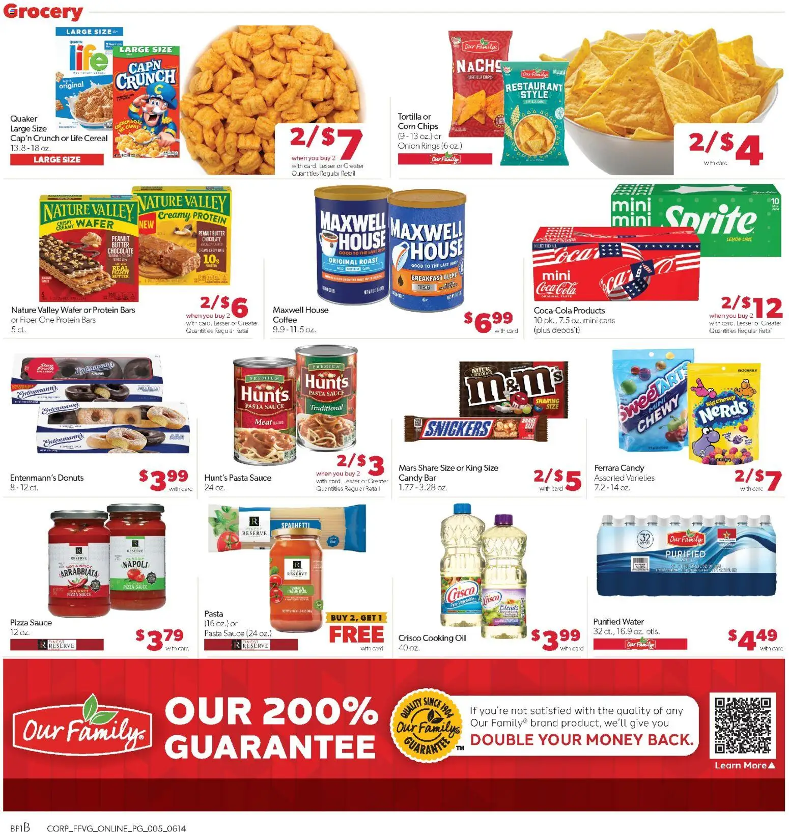 Family Fare Weekly Ad - valid from 14.06.2026 | Page: 10 | Products: Corn, Butter, Coffee, Onion