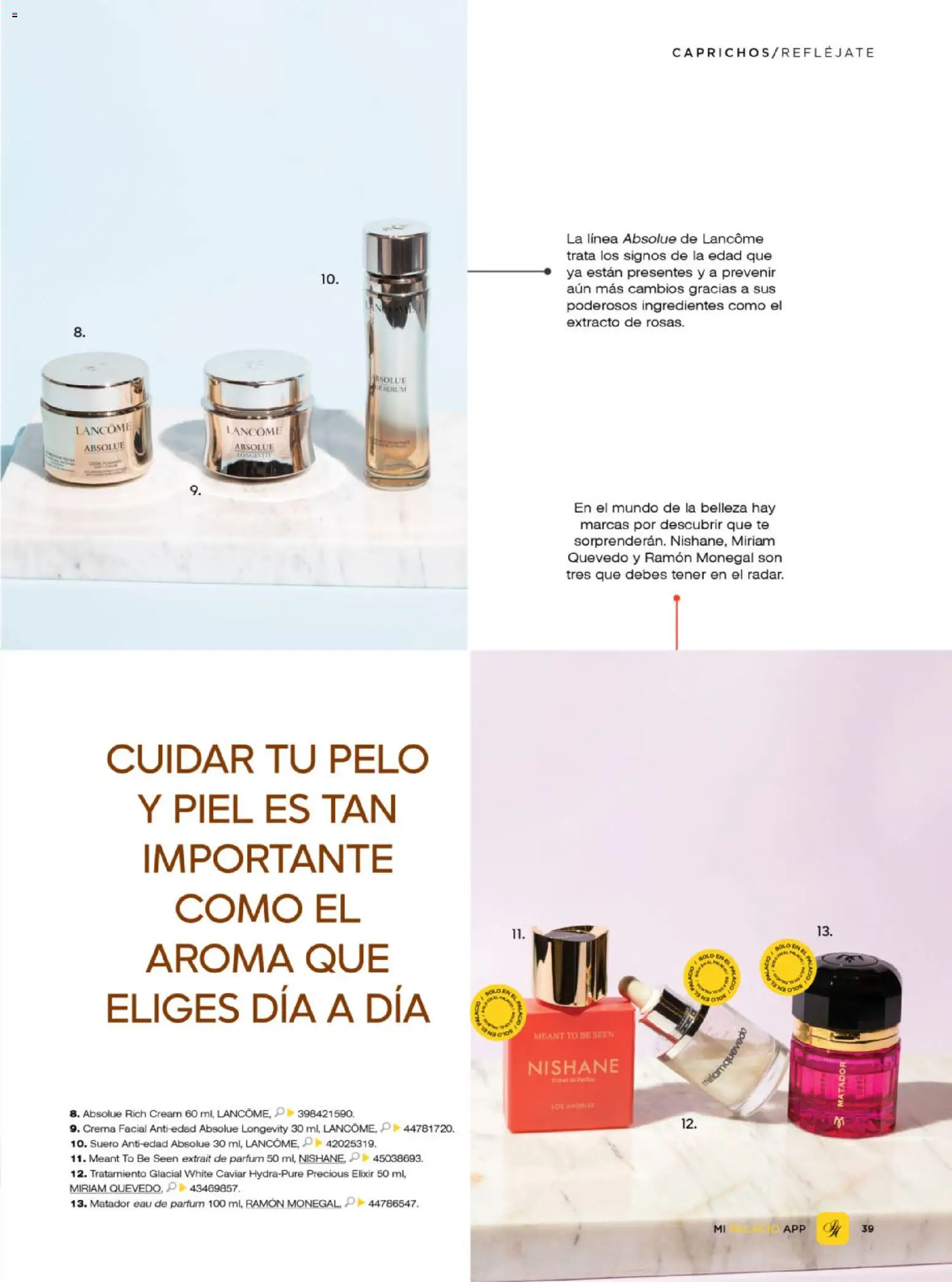 Nuevas ofertas de Palacio De Hierro válidas en toda la República Mexicana desde el 01/07/2026. ¡Encuentra las mejores ofertas en Palacio De Hierro catálogo! | Página: 42 | Productos: Crema, Té
