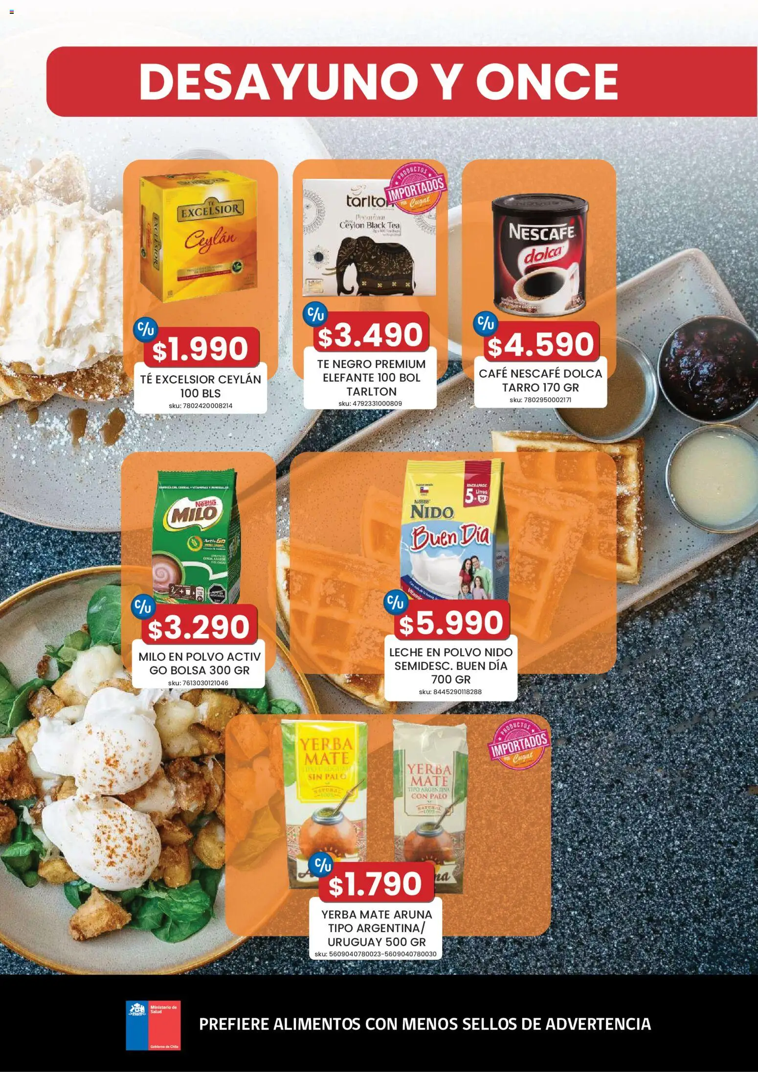 Cugat ofertas  │ válido desde el 01.04.2026 | Página: 11 | Productos: Mate, Té, Yerba, Leche en polvo