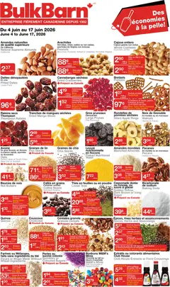 Preview of Bulk Barn weekly flyer / circulaire from shop Bulk Barn valid from 04.06.2026