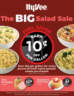 Preview of HyVee weekly ads valid from 01.04.2026