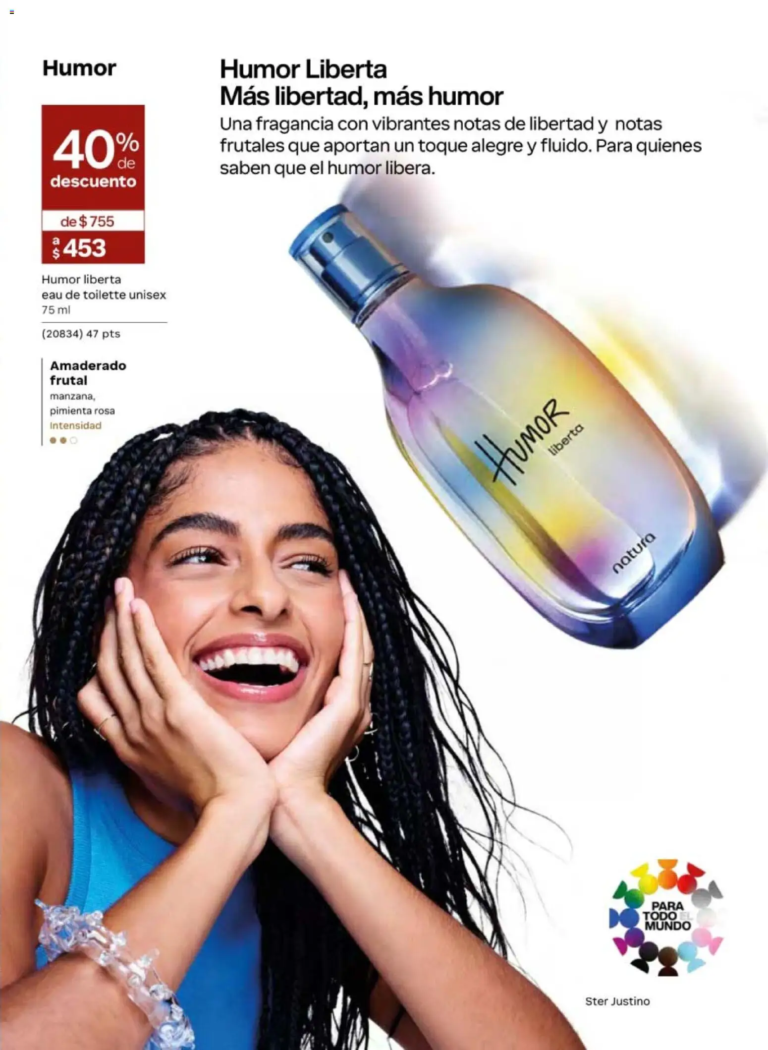 Nuevas ofertas de Natura válidas en toda la República Mexicana desde el 10/07/2026. ¡Encuentra las mejores ofertas en Natura campaña 11 2026! | Página: 19 | Productos: Pimienta, Fragancia, Eau de toilette