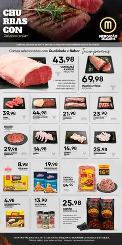 Mercadão Atacadista ofertas Churrasco - Pré-Visualização do folheto da loja Mercadão Atacadista, válido de 17/07/2026 | Página: 1