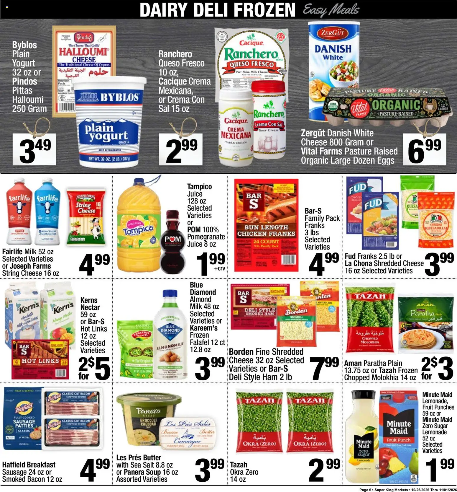 Super King Weekly Ad - valid from 10/26/2026 | Page: 6