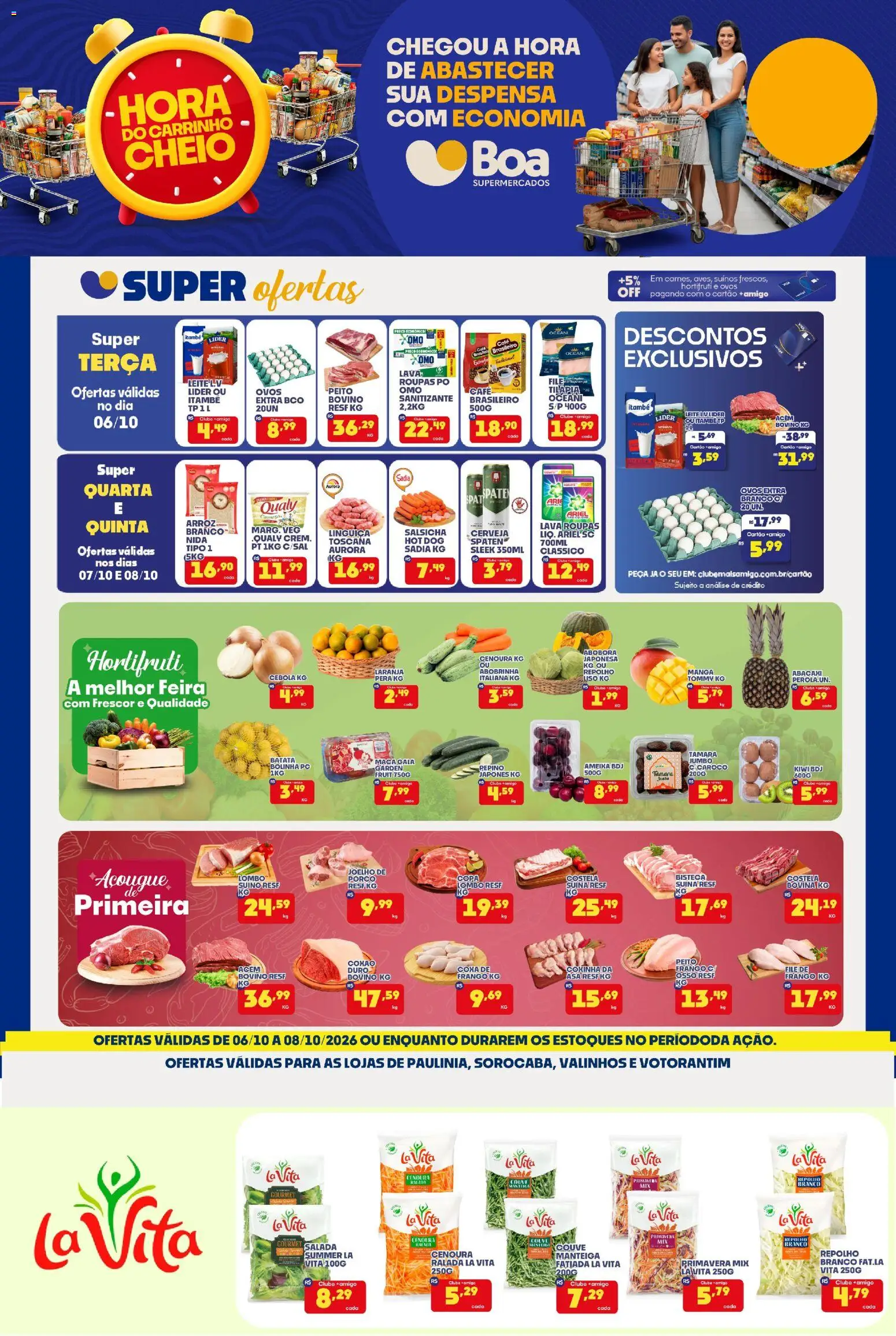 Boa Supermercados Terça-feira 6 Outubro Ofertas Top