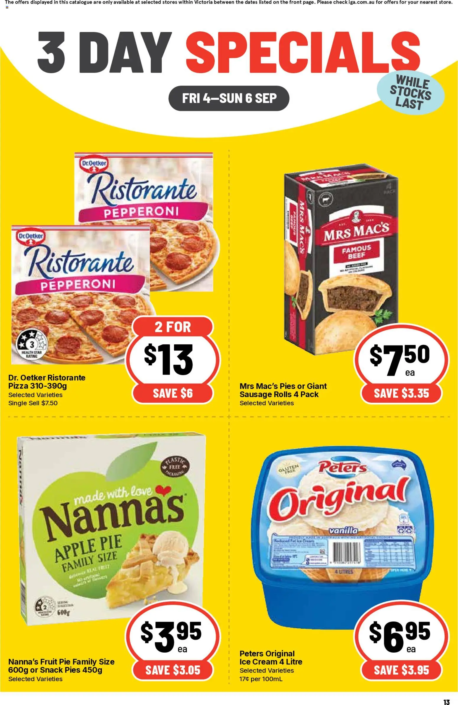 Ritchies catalogue - valid from 02/09/2026 | Page: 13 | Products: Beef, Cream, Sausage, Fruit