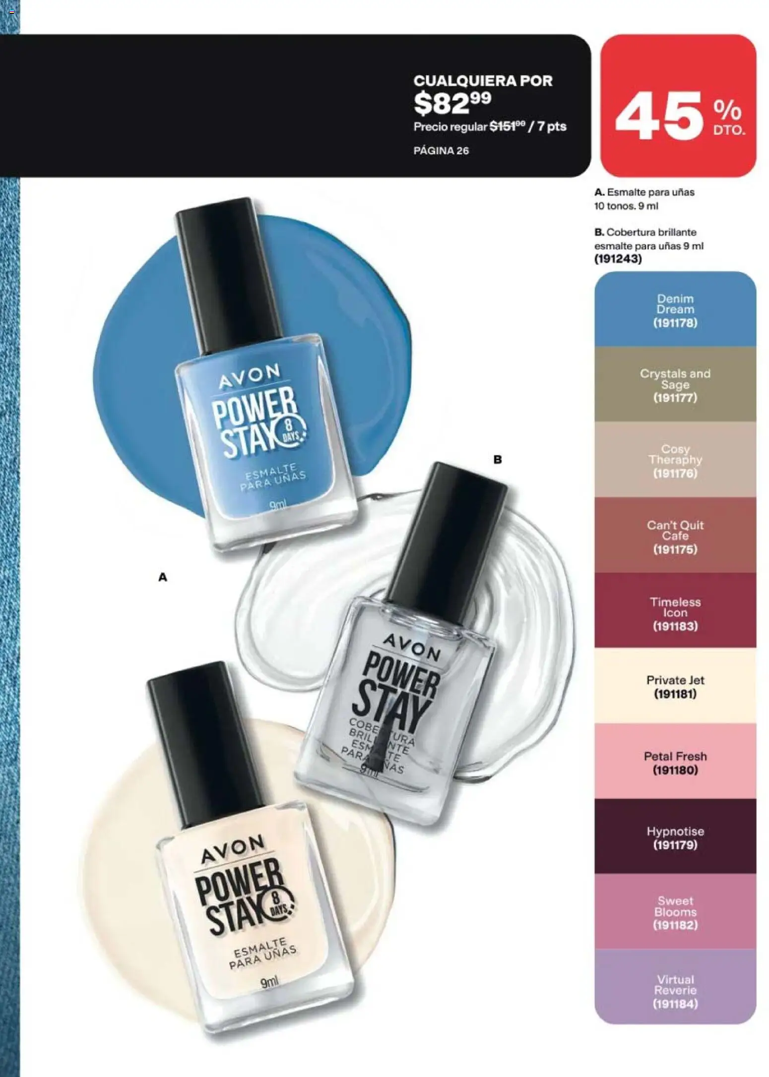 Nuevas ofertas de AVON válidas en toda la República Mexicana desde el 31/07/2026. ¡Encuentra las mejores ofertas en AVON campaña 12 2026! | Página: 23