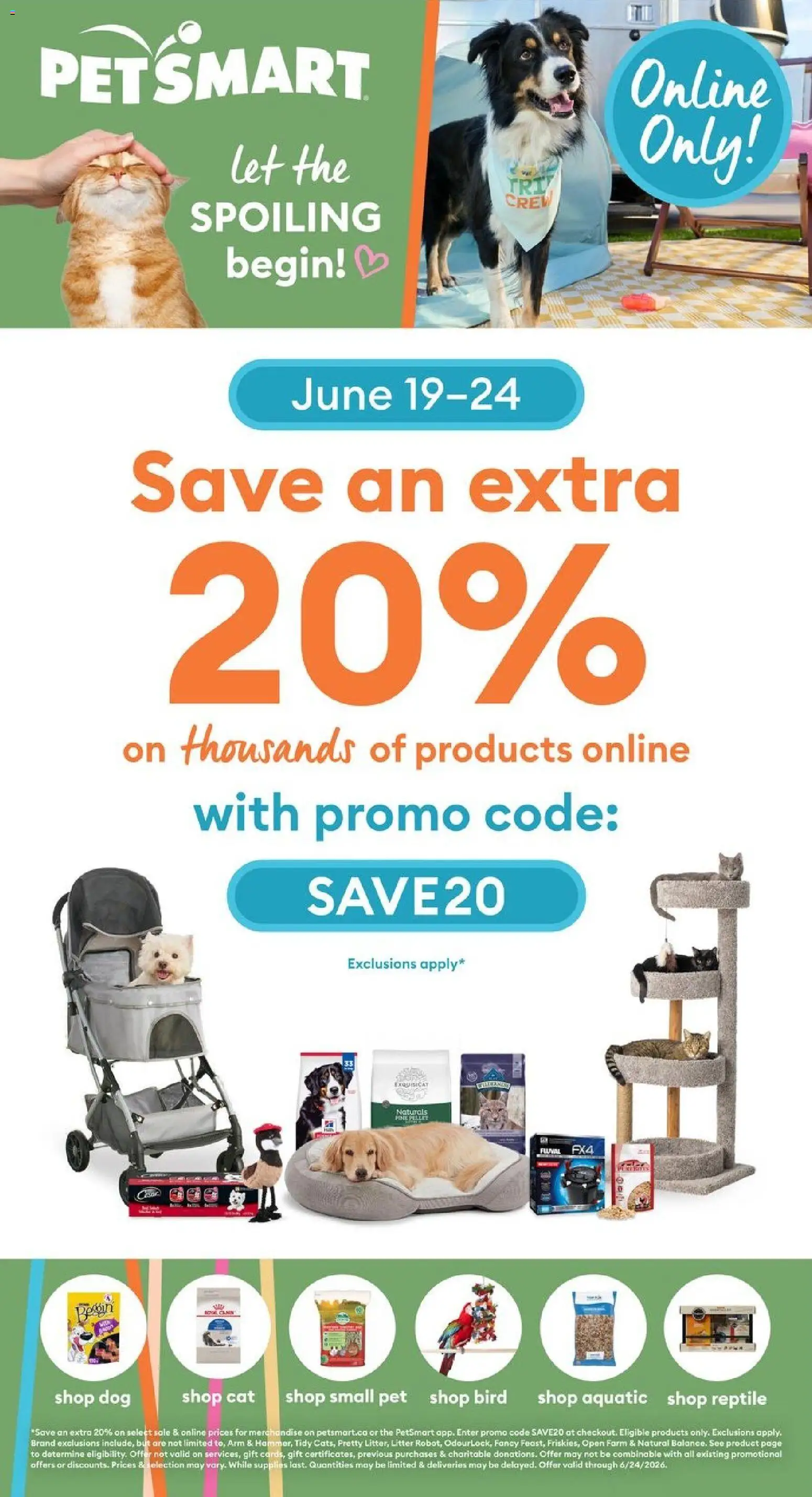 Petsmart flyer valid from 19.06.2026 | Page: 1