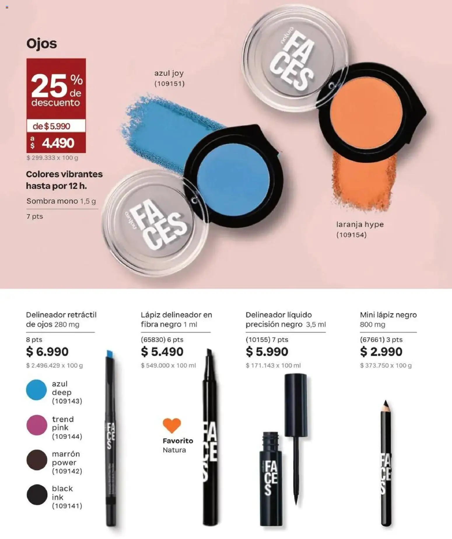 Natura catálogo │ válido desde el 31.08.2026 | Página: 97 | Productos: Sombra, Delineador, Mono