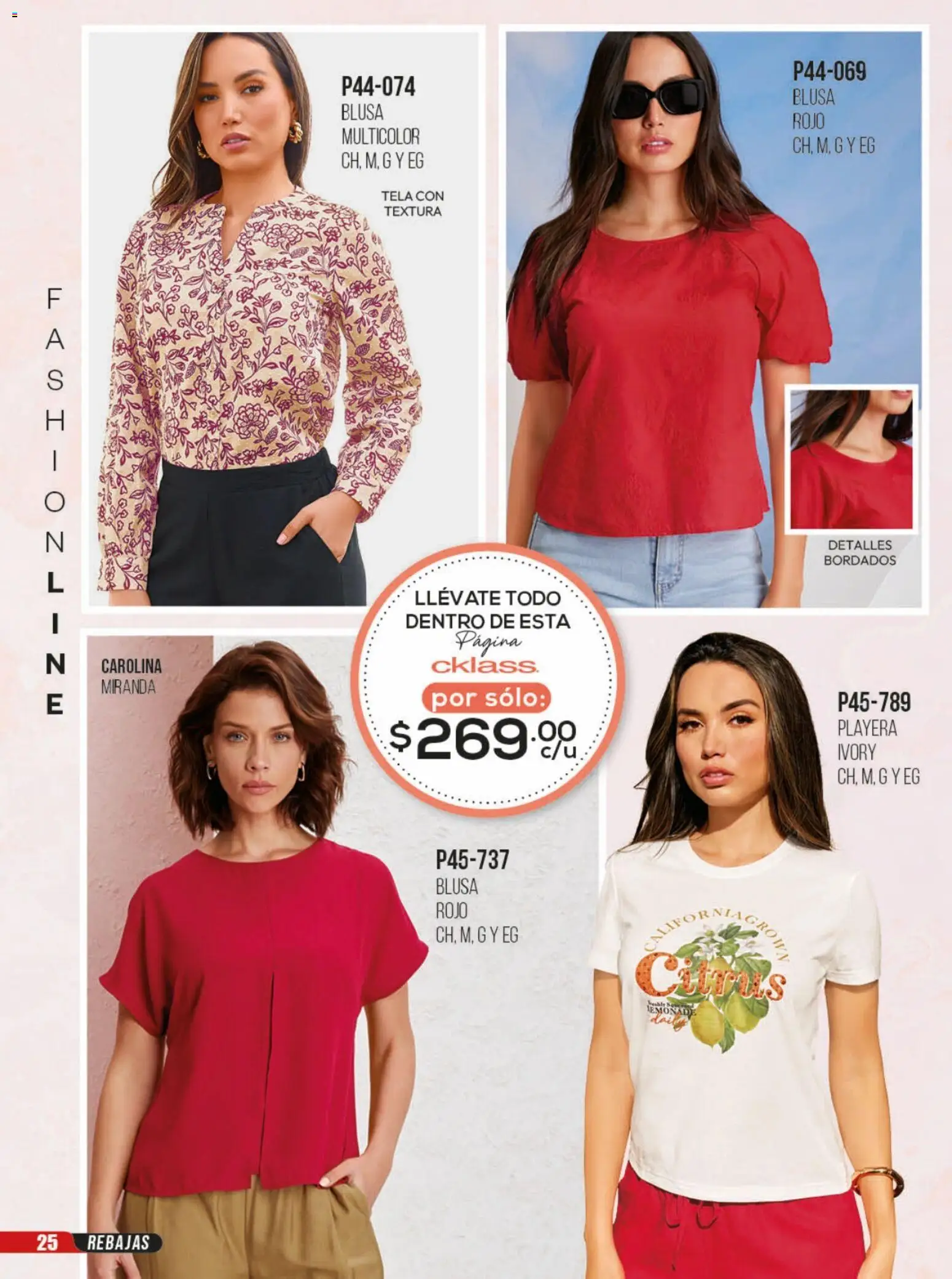 Nuevas ofertas de Cklass válidas en toda la República Mexicana desde el 23/06/2026. ¡Encuentra las mejores ofertas en Cklass catálogo Rebajas sobre rebajas ropa! | Página: 26 | Productos: Blusa, Playera