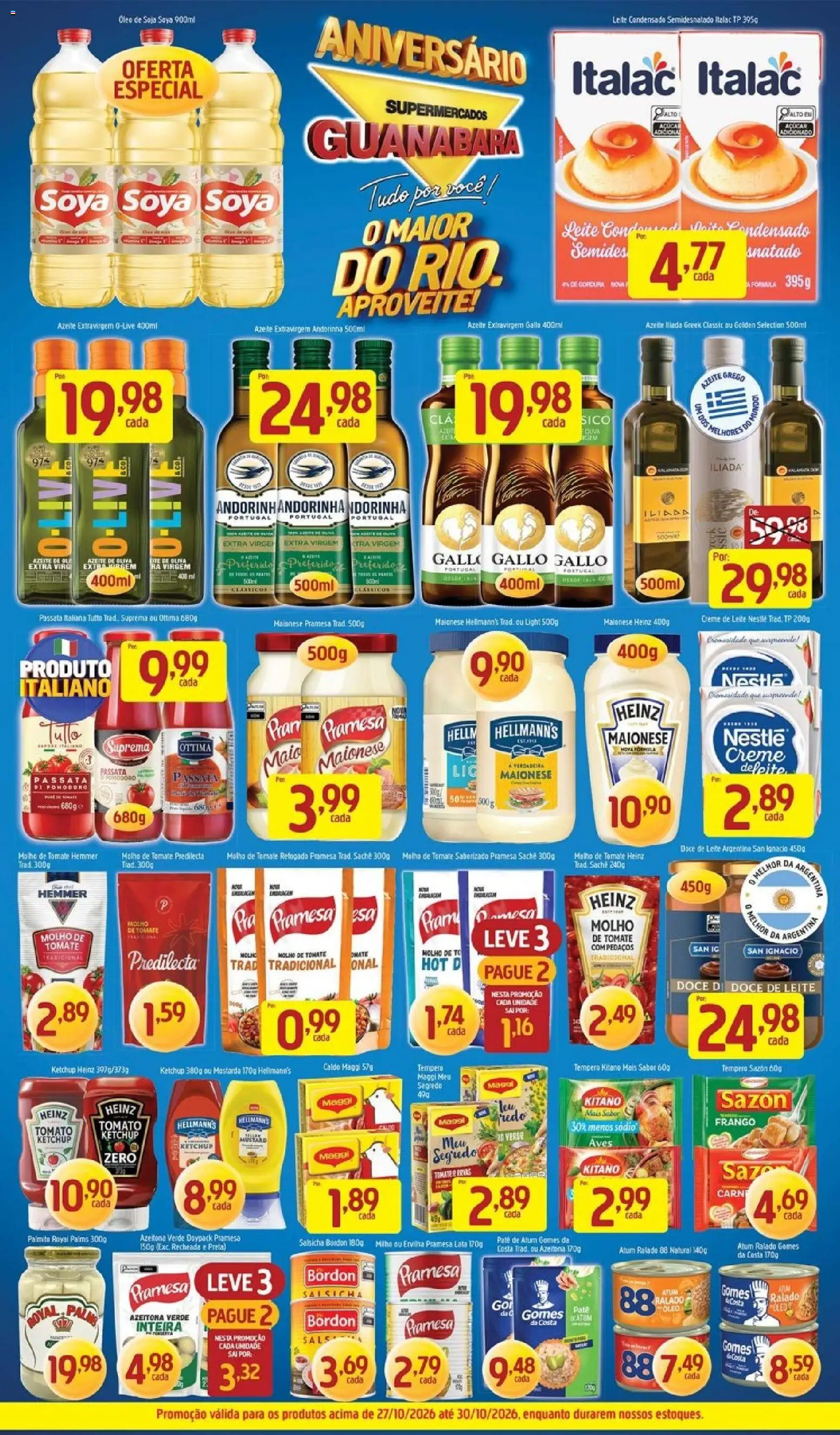 Supermercados Guanabara Folheto - válido de 27/10/2026 | Página: 3