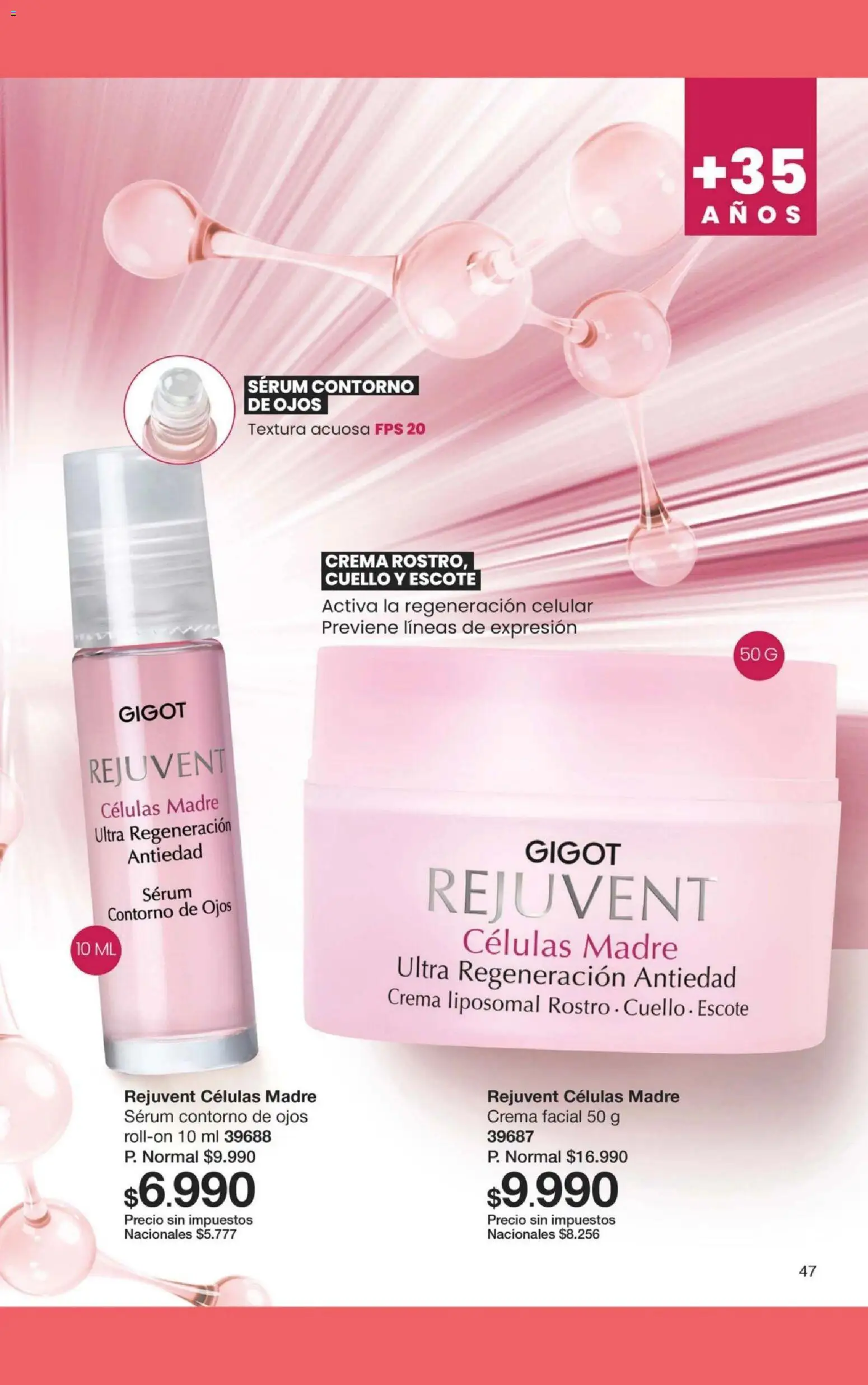 Gigot - CAMPAÑA 12 │ válido desde el 31/07/2026 | Página: 59 | Productos: Contorno de ojos, Serum, Contorno, Crema