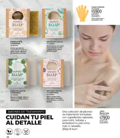 Vista previa Millanel catálogo válido desde el 14/09/2026 | Página: 174 | Productos: Ingredientes, Exfoliante, Jabón, Guante exfoliante