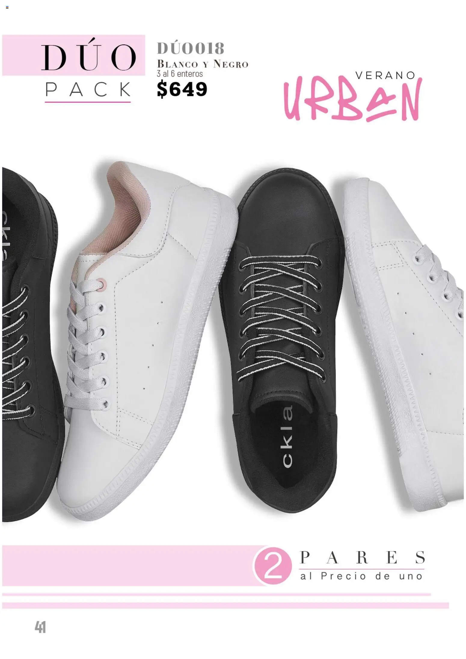 Nuevas ofertas de Cklass válidas en toda la República Mexicana desde el 05.03.2026. ¡Encuentra las mejores ofertas en Cklass catálogo Verano Urban! | Página: 42