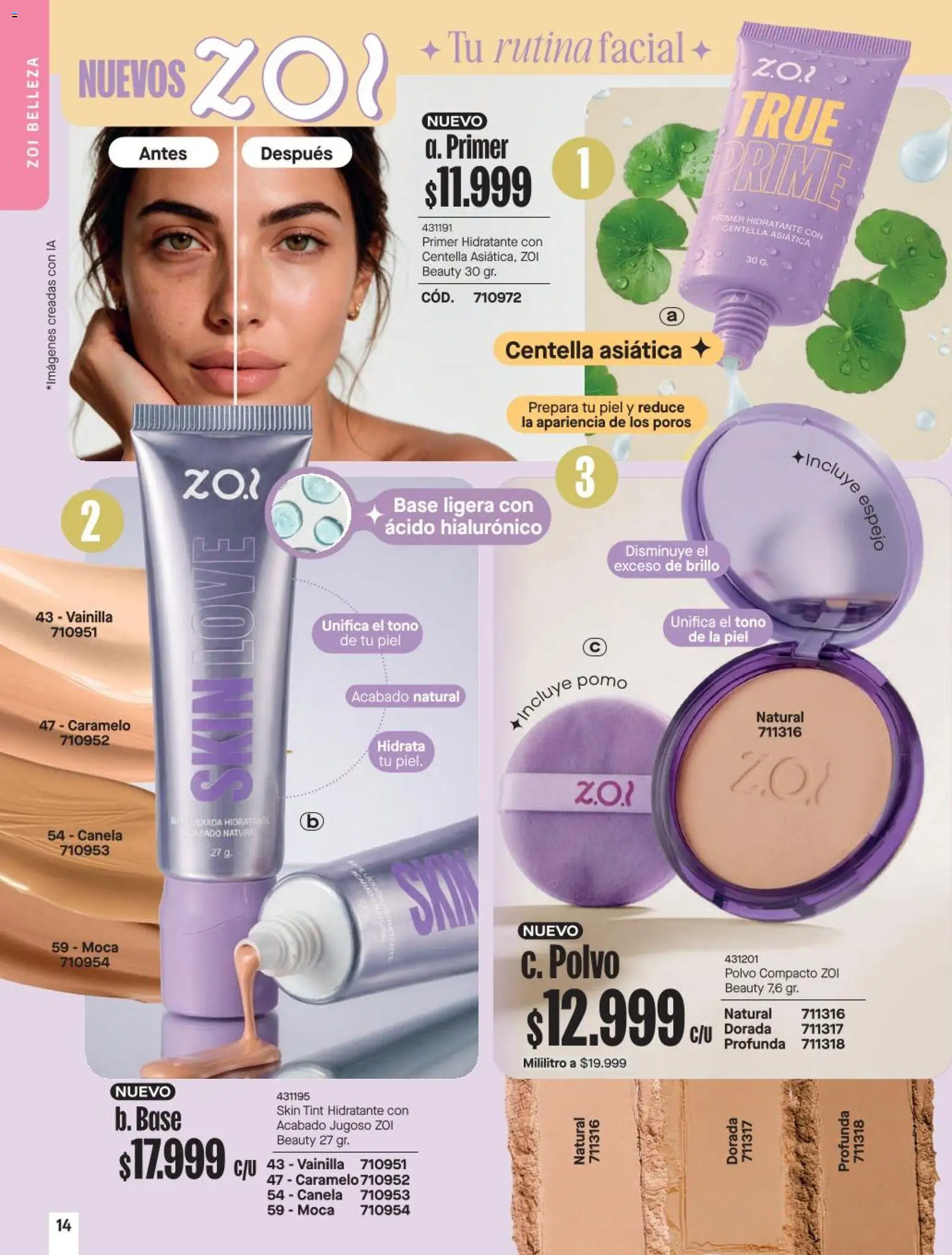 Carmel revista - valida desde el 11/08/2026 | Página: 206 | Productos: Polvo compacto, Brillo, Espejo, Polvo
